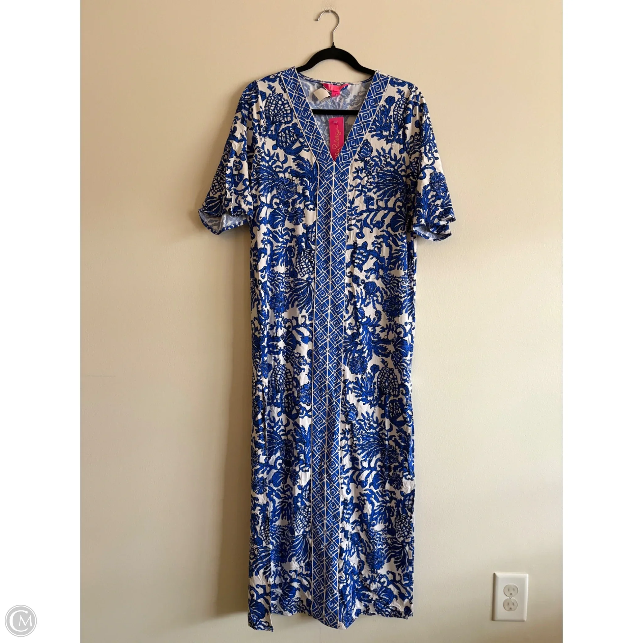 Dress Designer By Lilly Pulitzer In Blue, Size: Xxs - Image 1