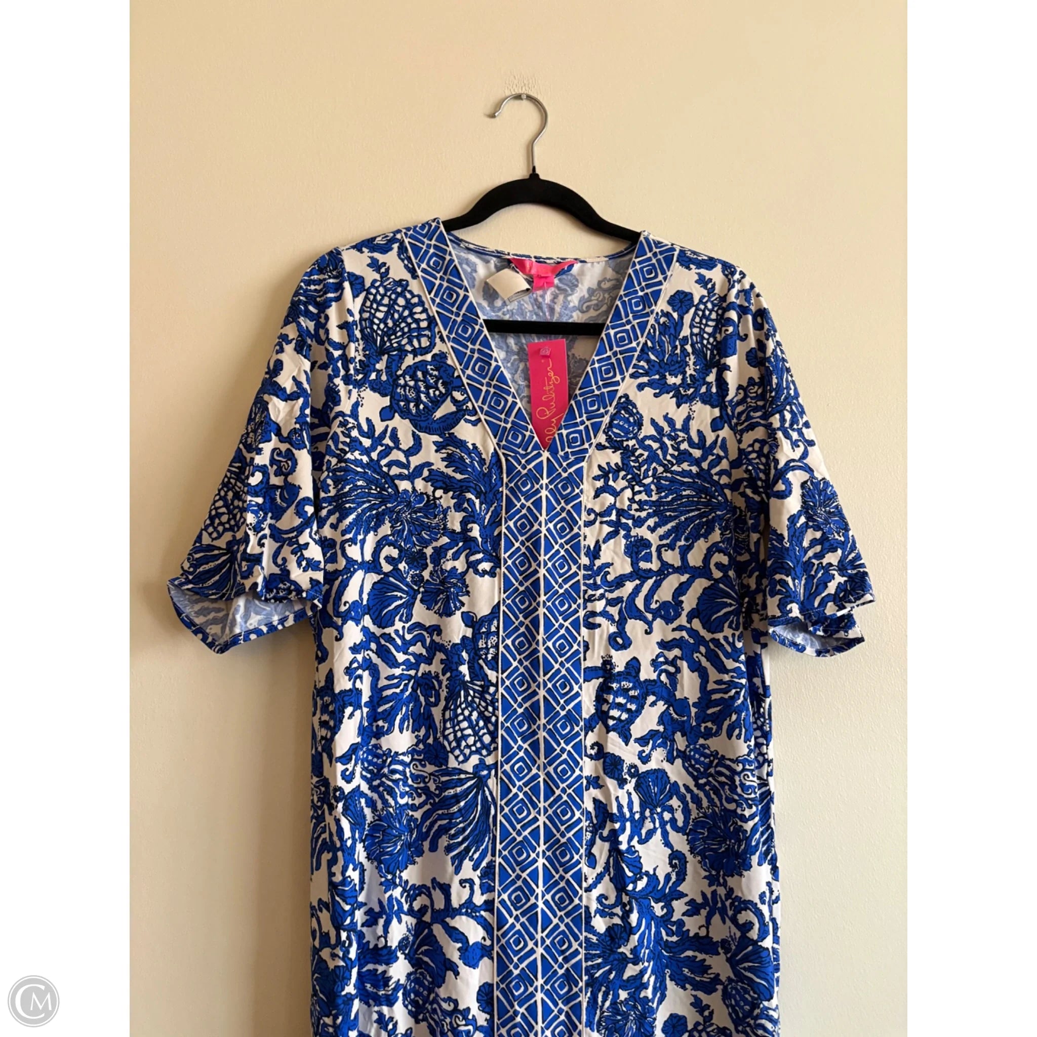 Dress Designer By Lilly Pulitzer In Blue, Size: Xxs - Image 3