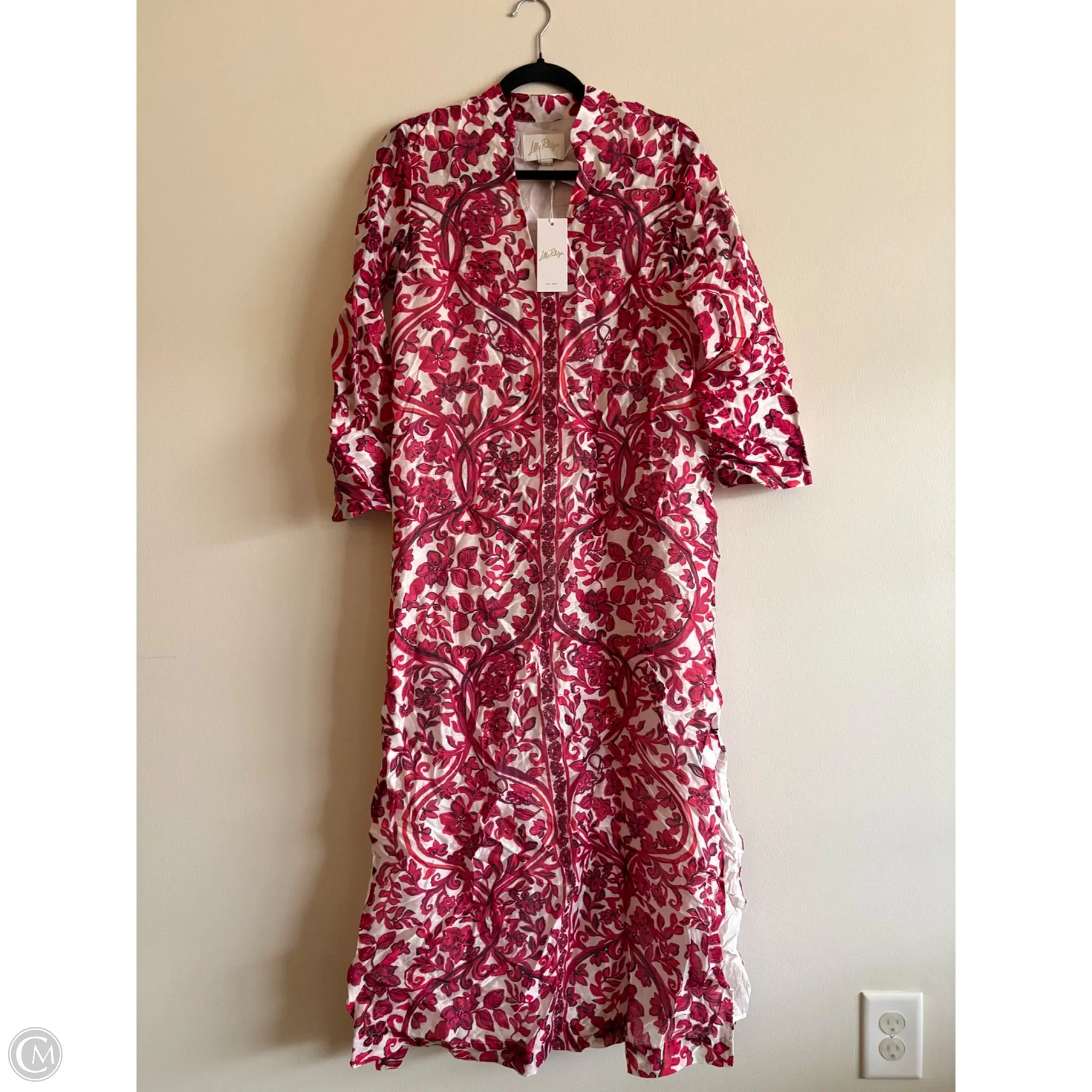 Dress Designer By Lilly Pulitzer In Red, Size: Xs - Image 1