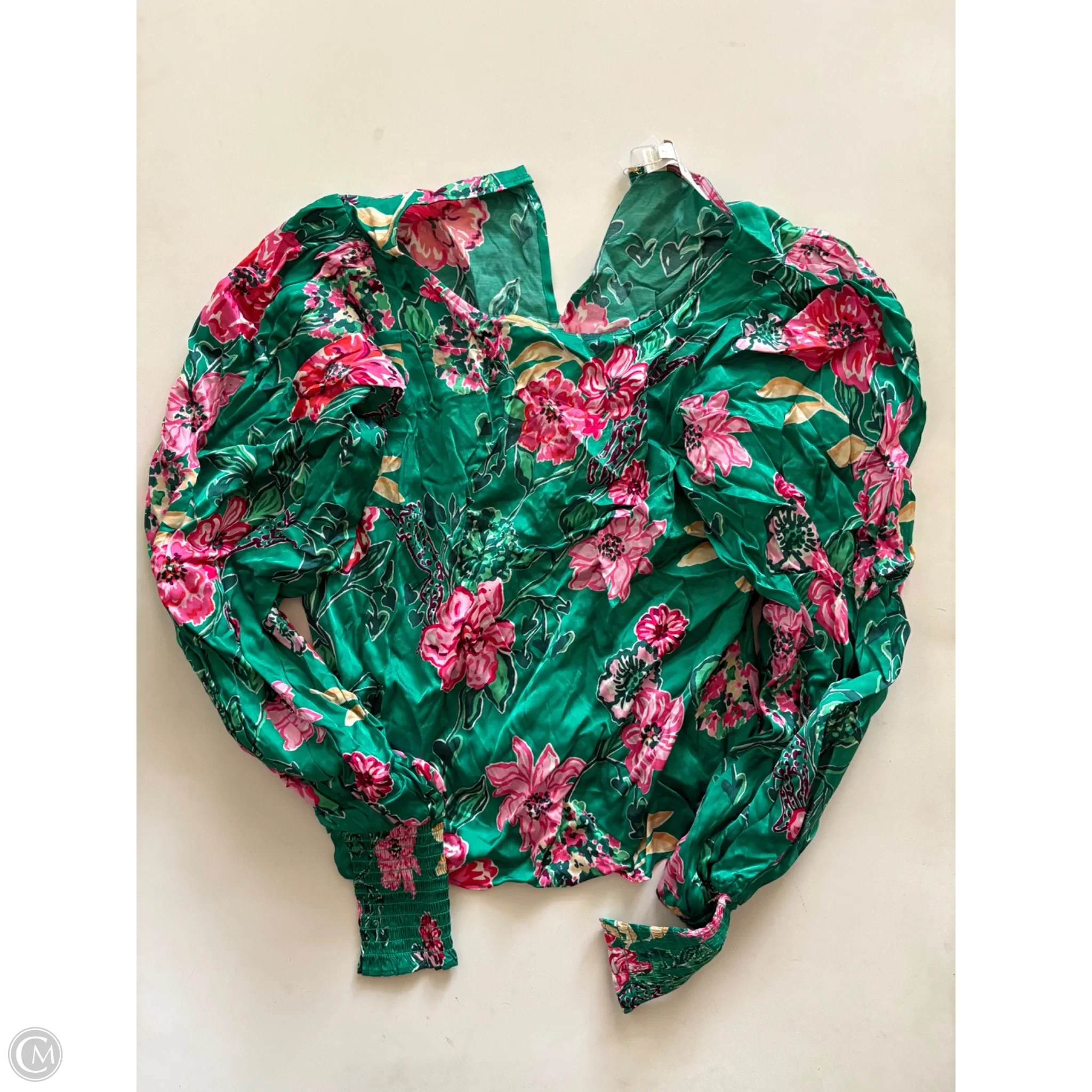 Blouse Designer By Lilly Pulitzer In Multi-colored, Size: Xs - Image 1