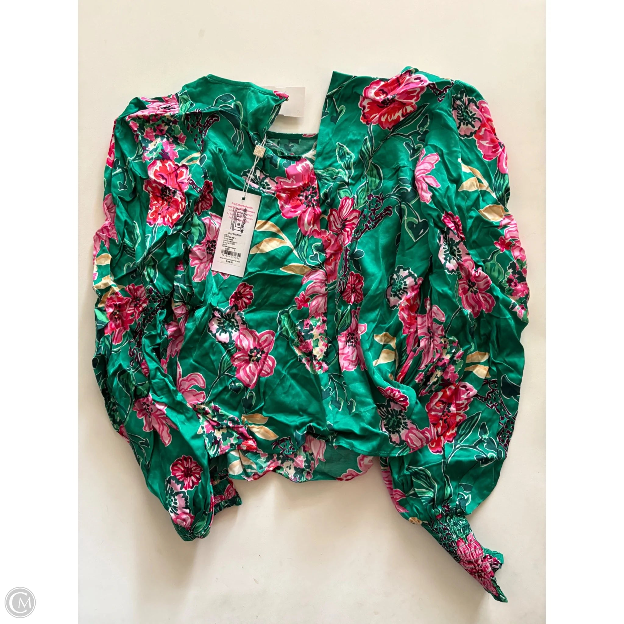 Blouse Designer By Lilly Pulitzer In Multi-colored, Size: Xs - Image 2