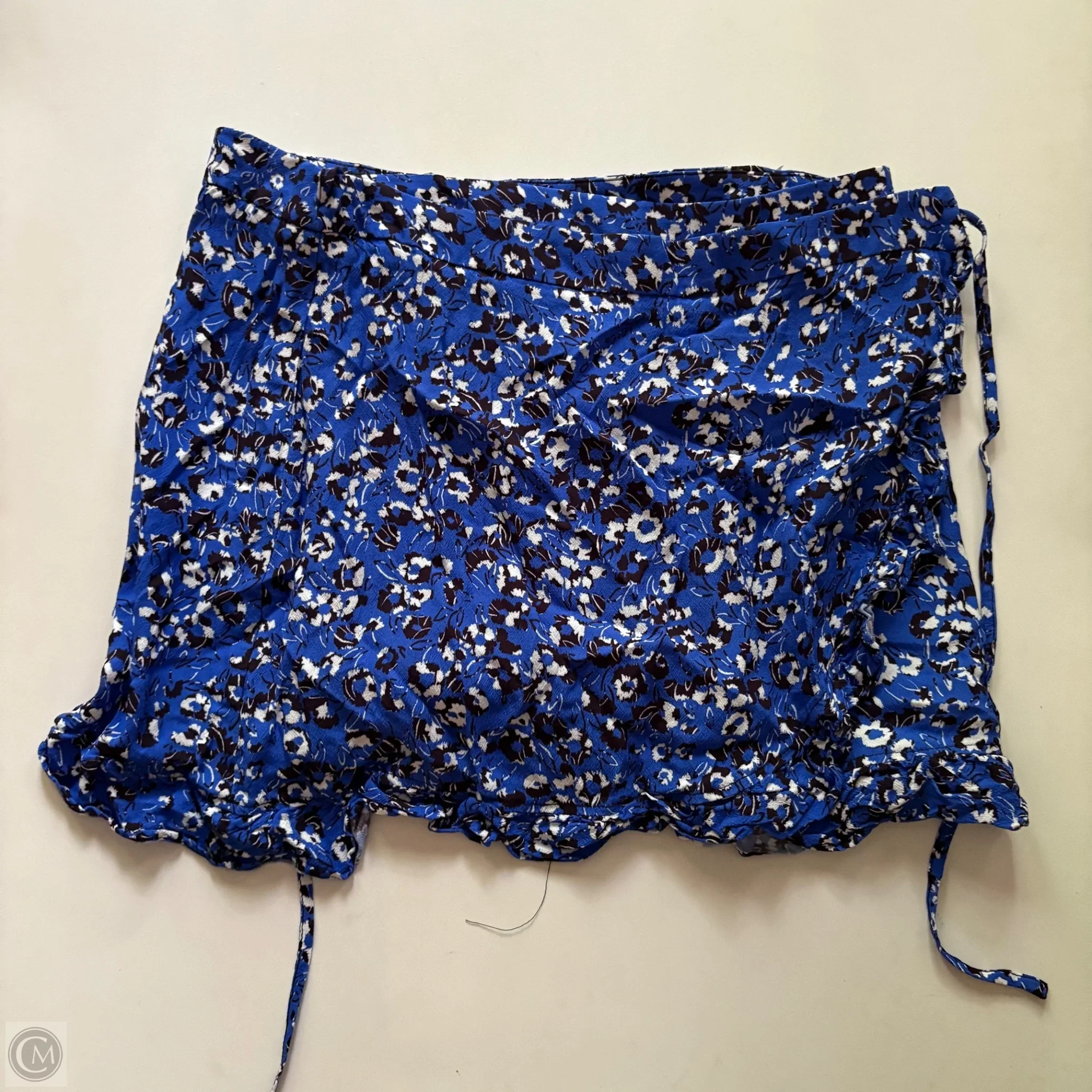 Skirt Mini & Short By Zara In Blue, Size: 12 - Image 1