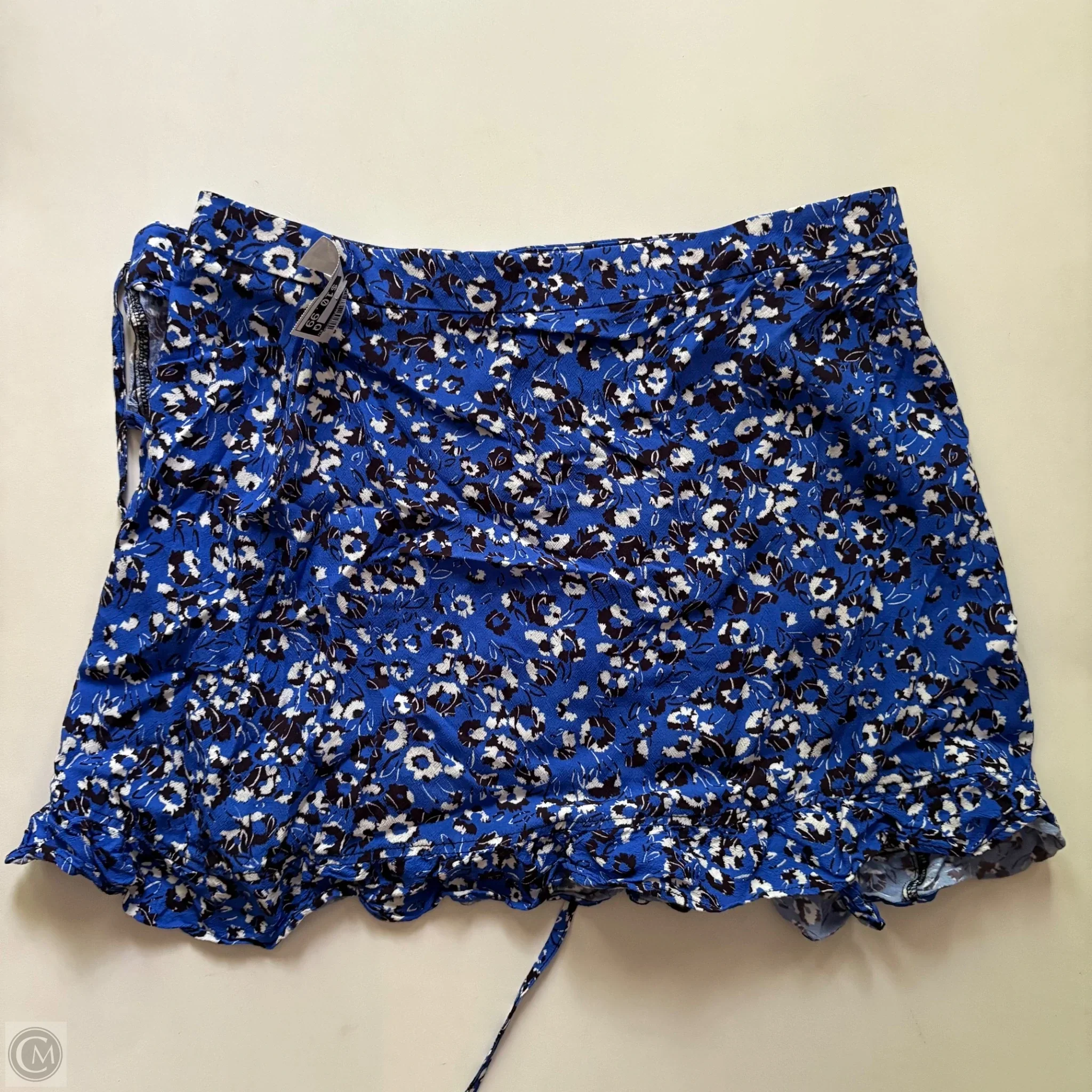 Skirt Mini & Short By Zara In Blue, Size: 12 - Image 2