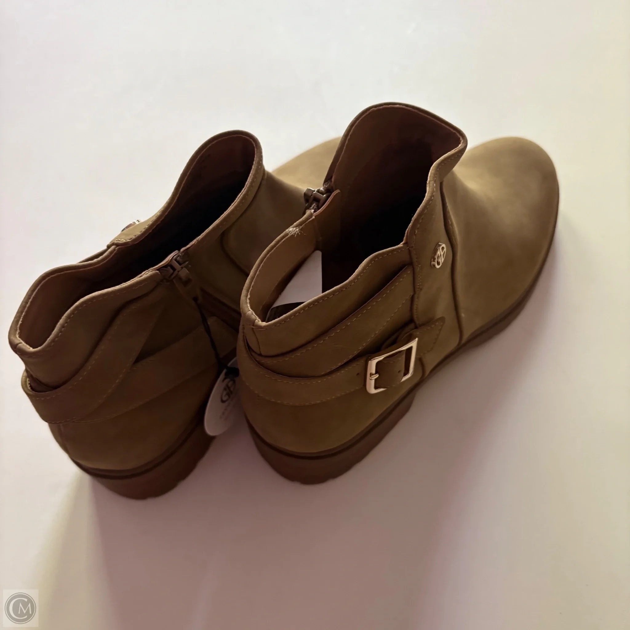 Boots Ankle Heels By Giani Bernini In Tan, Size: 9 - Image 2