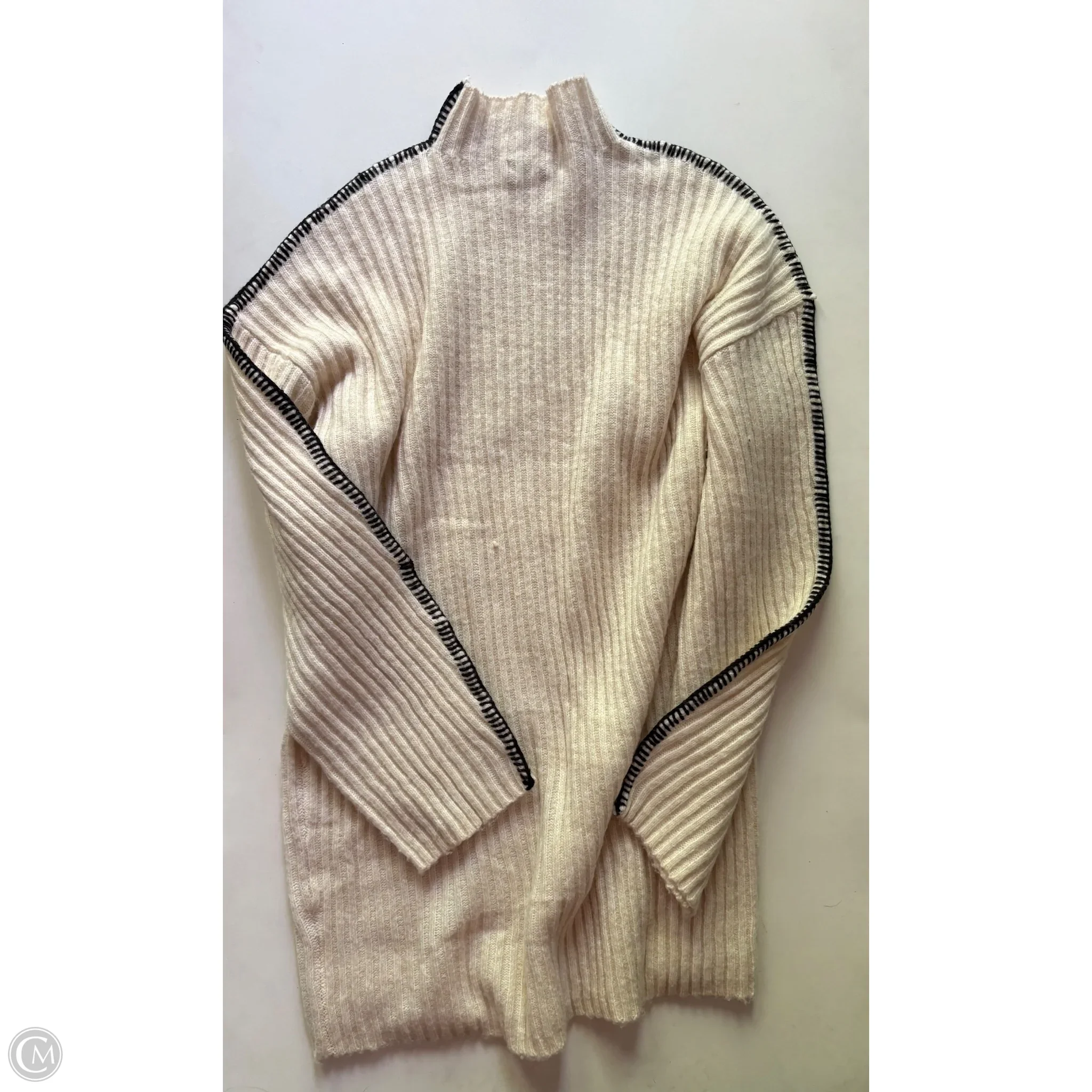 Dress Casual Midi By Steve Madden In Cream, Size: L - Image 2