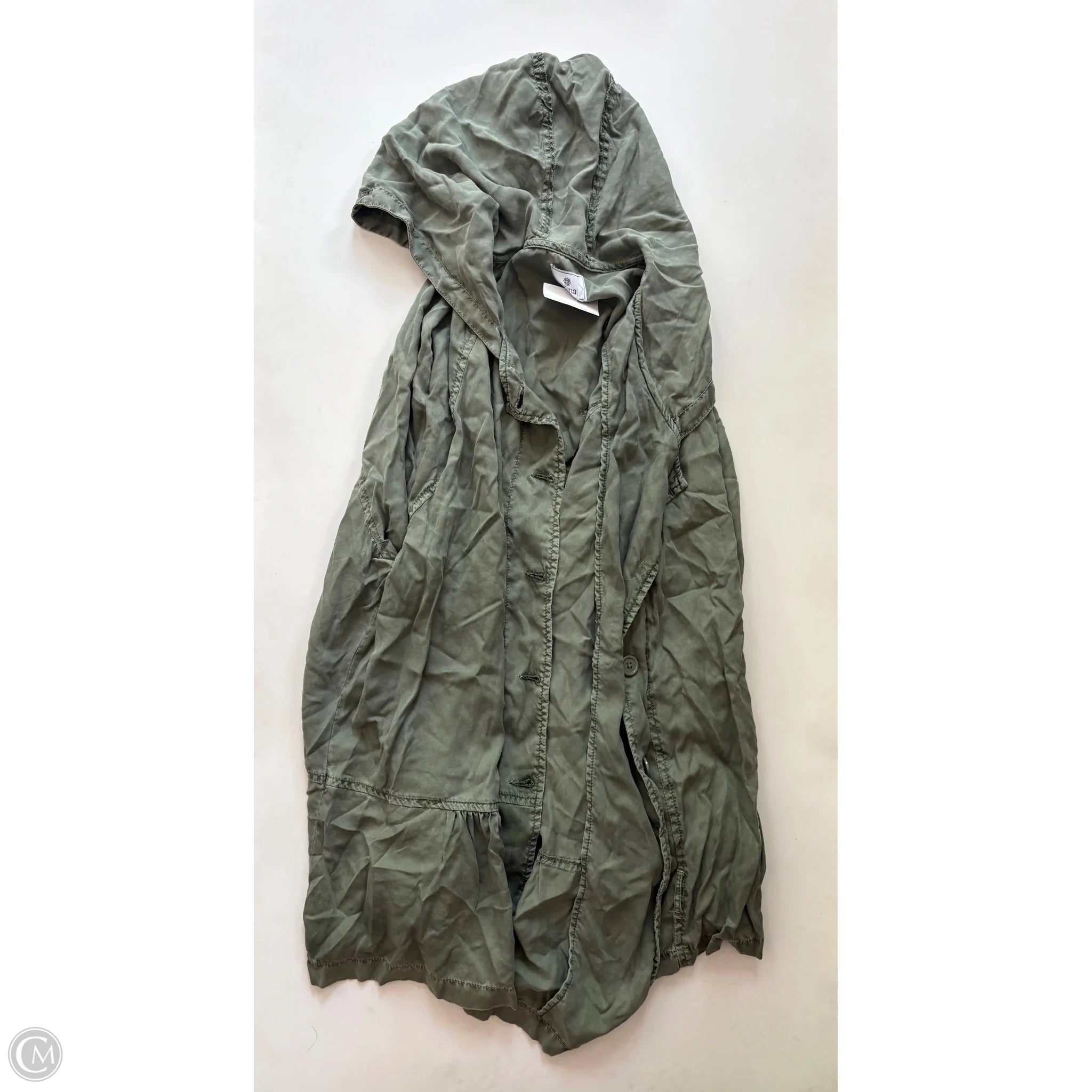 Jacket Moto By Susina In Green, Size: 3x - Image 1