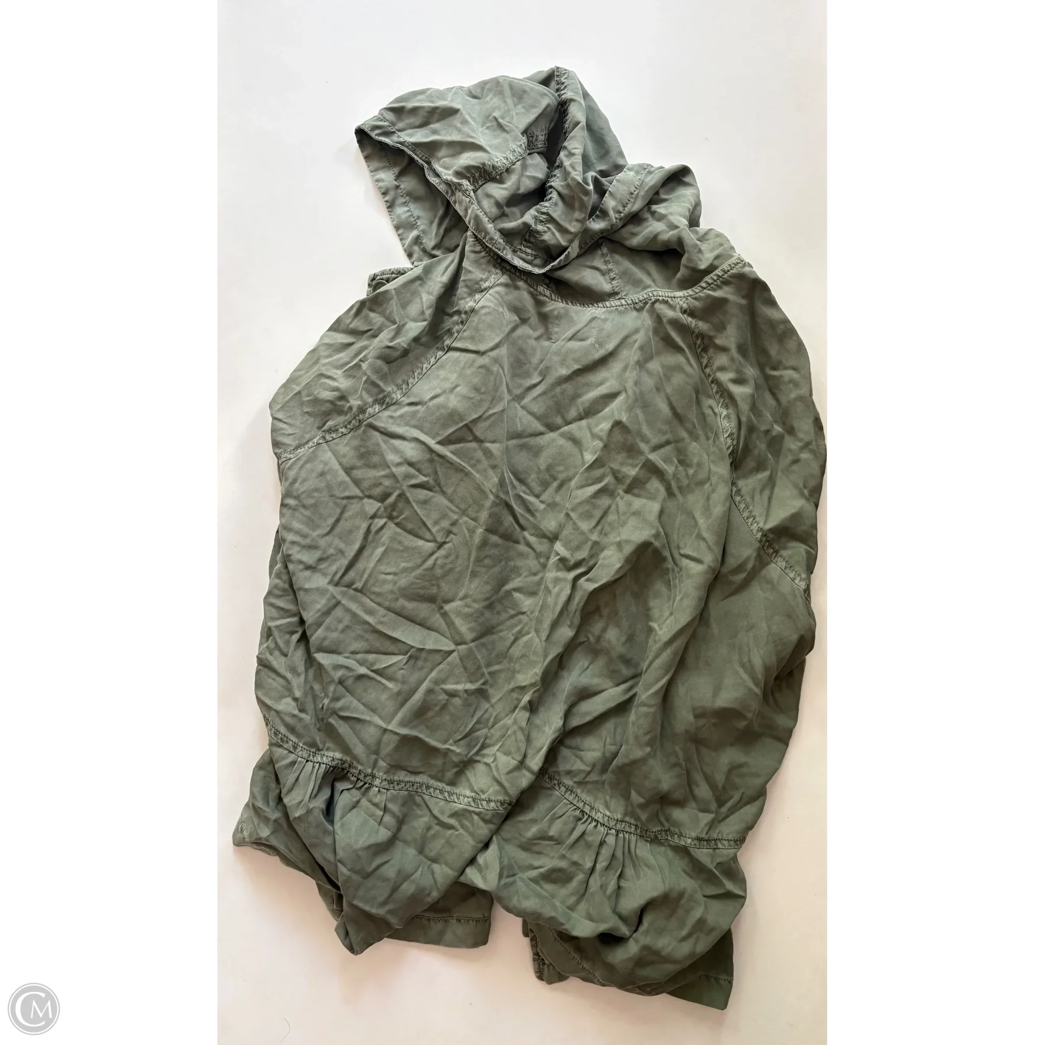 Jacket Moto By Susina In Green, Size: 3x - Image 2