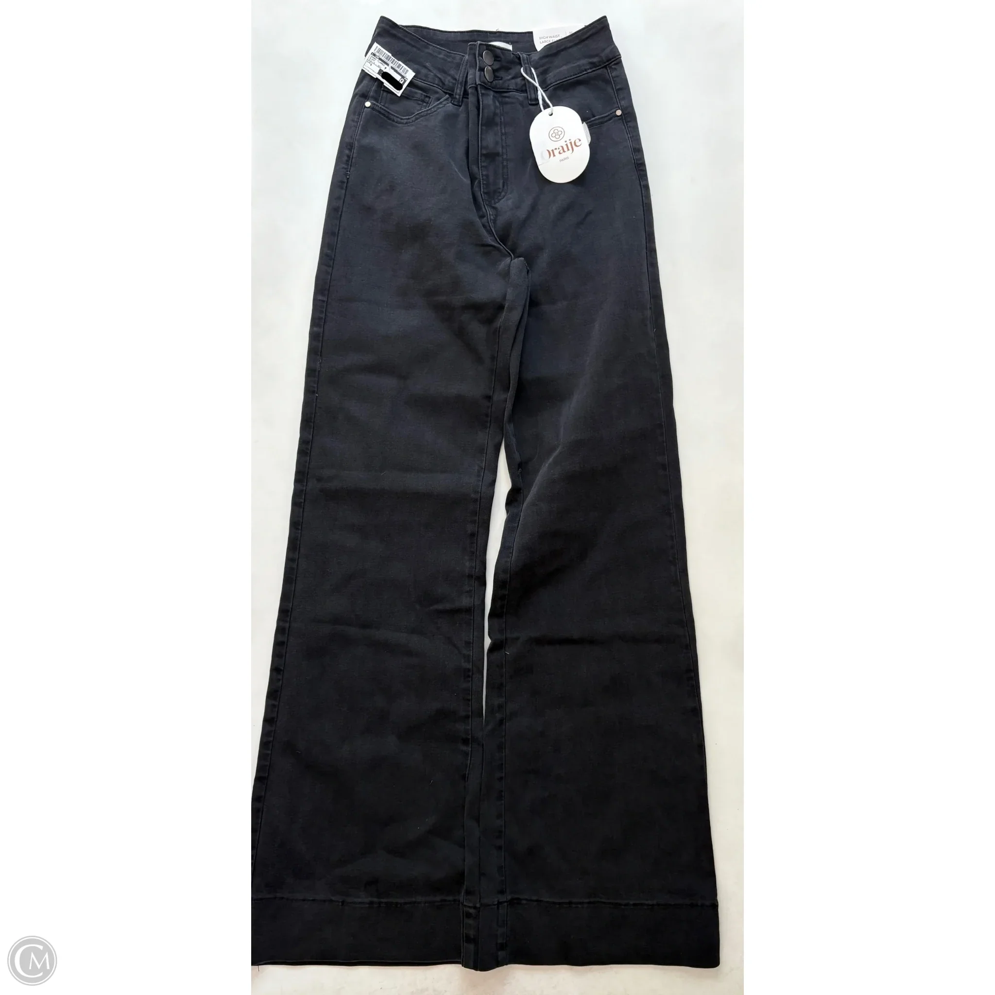 Jeans Flared By Oraije In Black, Size: 2 - Image 1