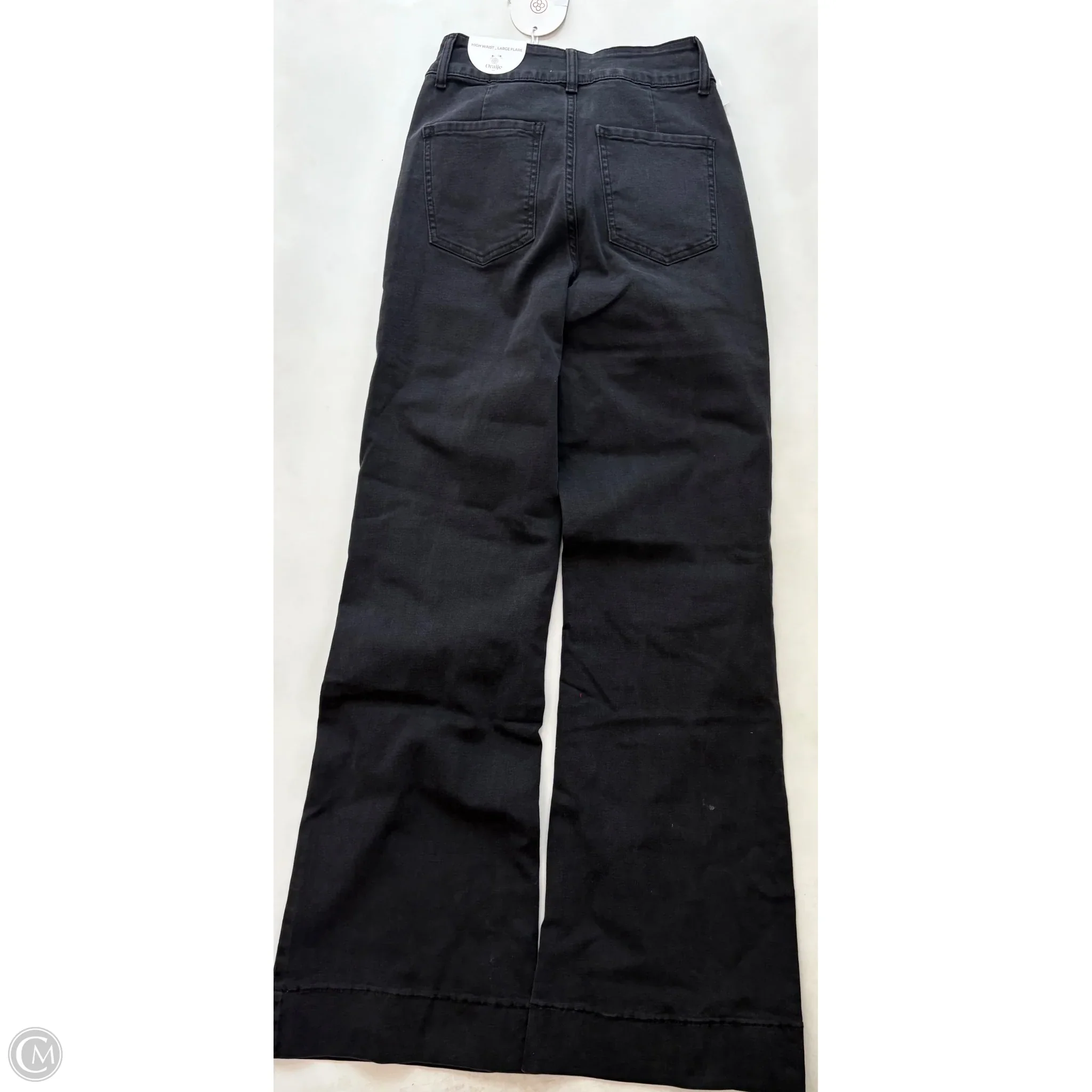 Jeans Flared By Oraije In Black, Size: 2 - Image 2