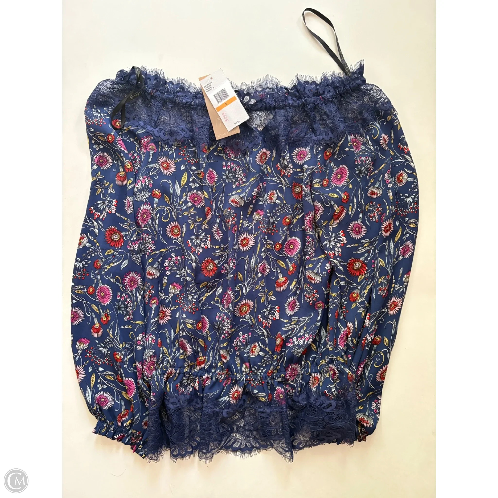 Blouse Long Sleeve By Jessica Simpson In Floral Print, Size: S - Image 2