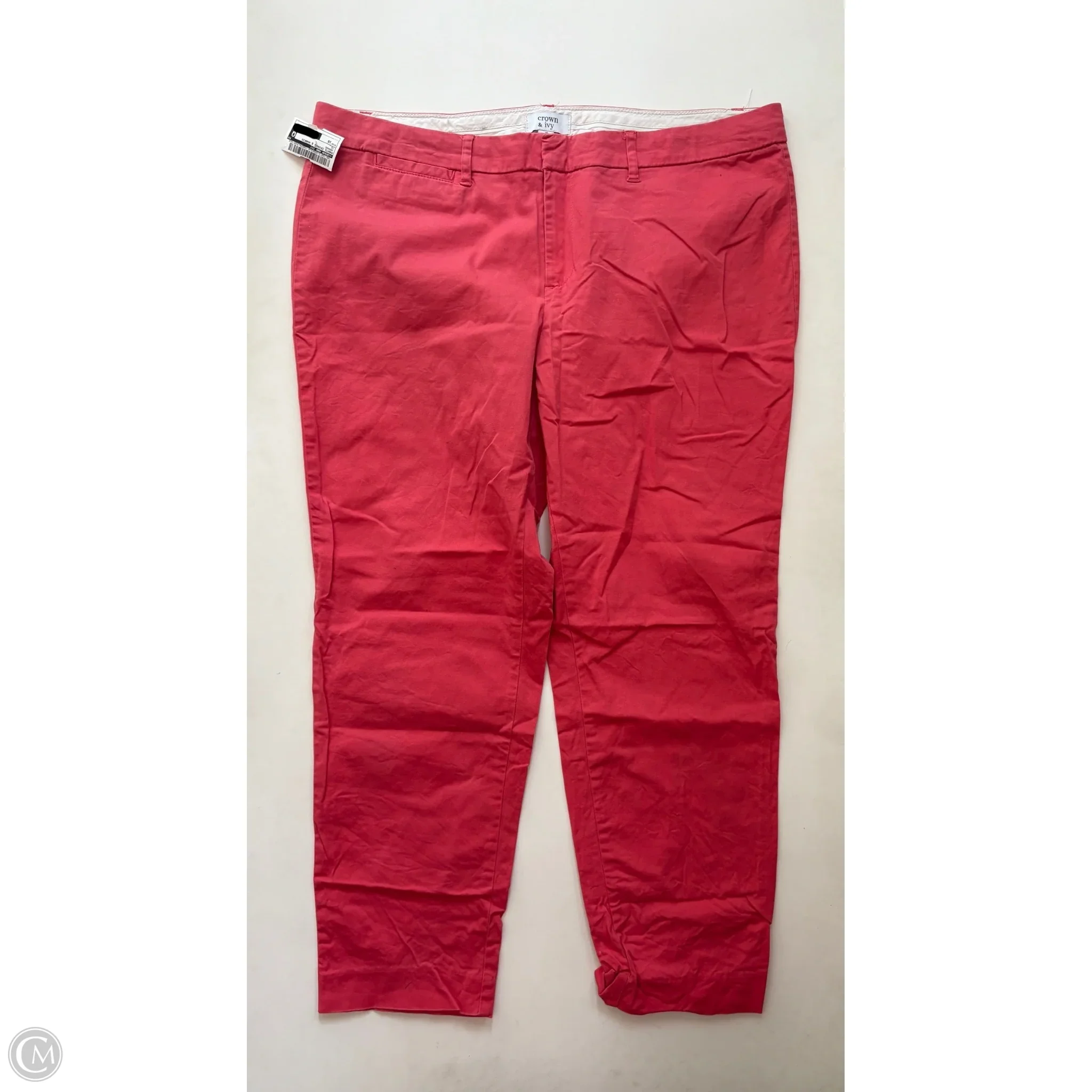 Pants Chinos & Khakis By Crown And Ivy In Orange, Size: 16 - Image 1