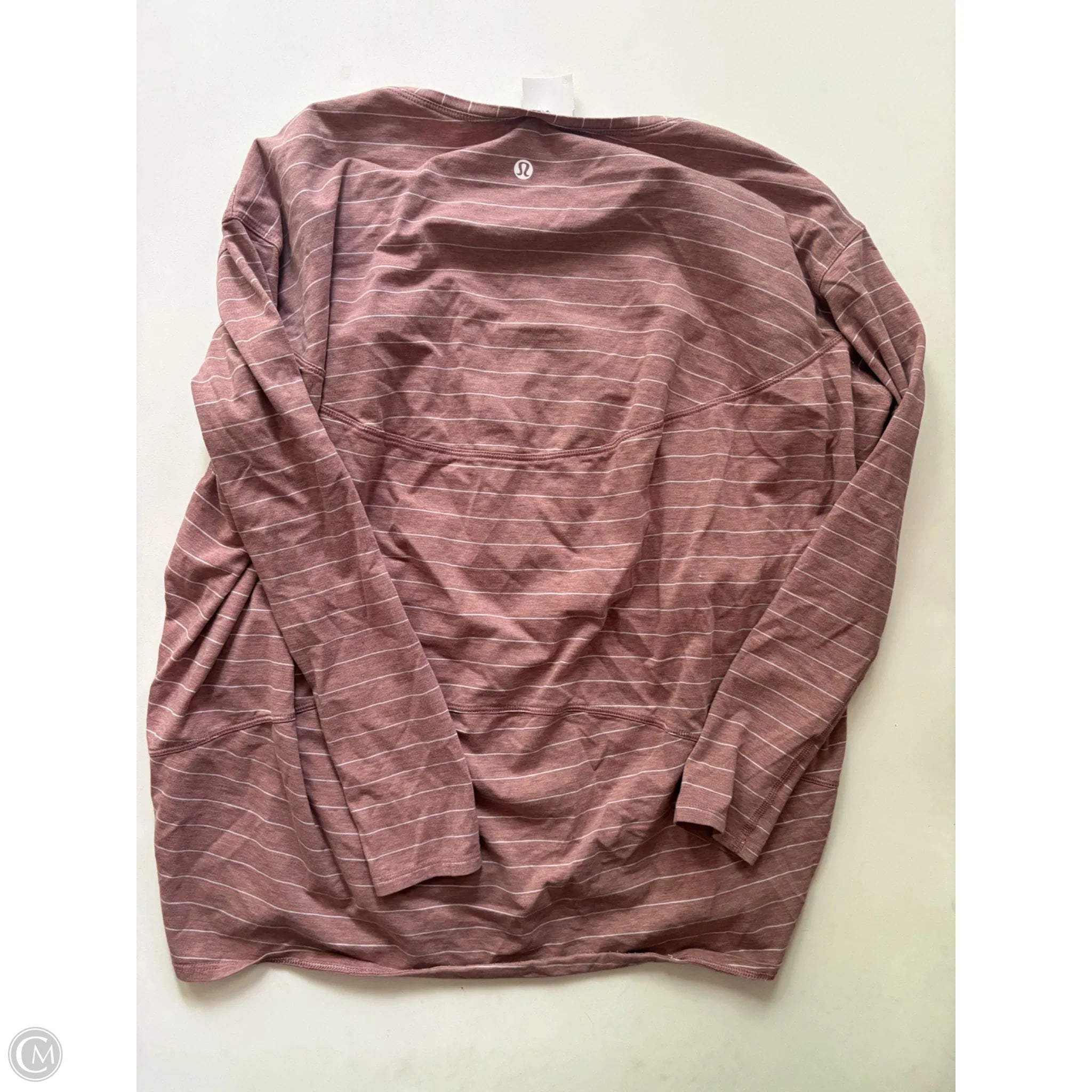 Athletic Top Long Sleeve Crewneck By Lululemon In Brown, Size: S - Image 2