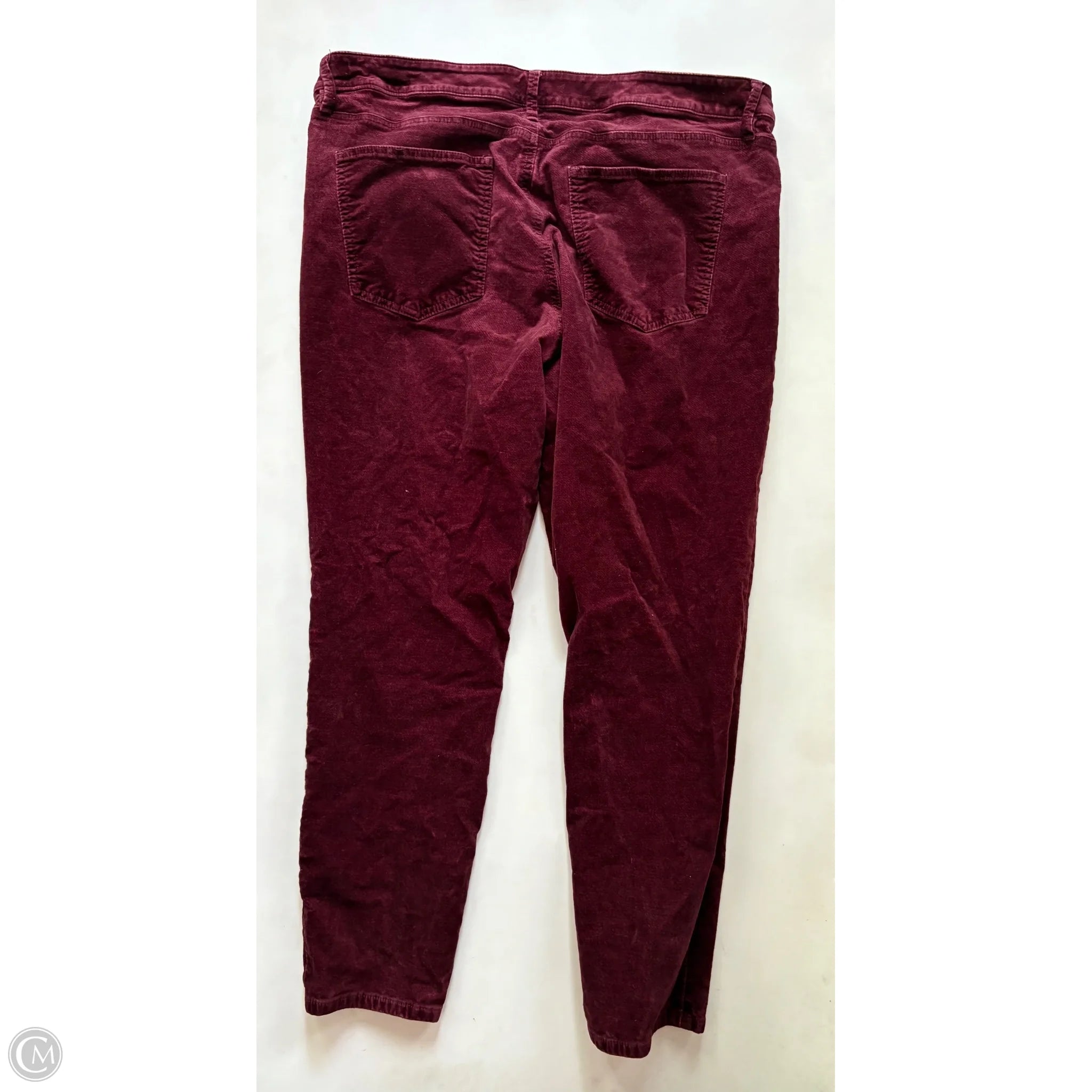 Pants Corduroy By Ann Taylor In Maroon, Size: 18 - Image 2