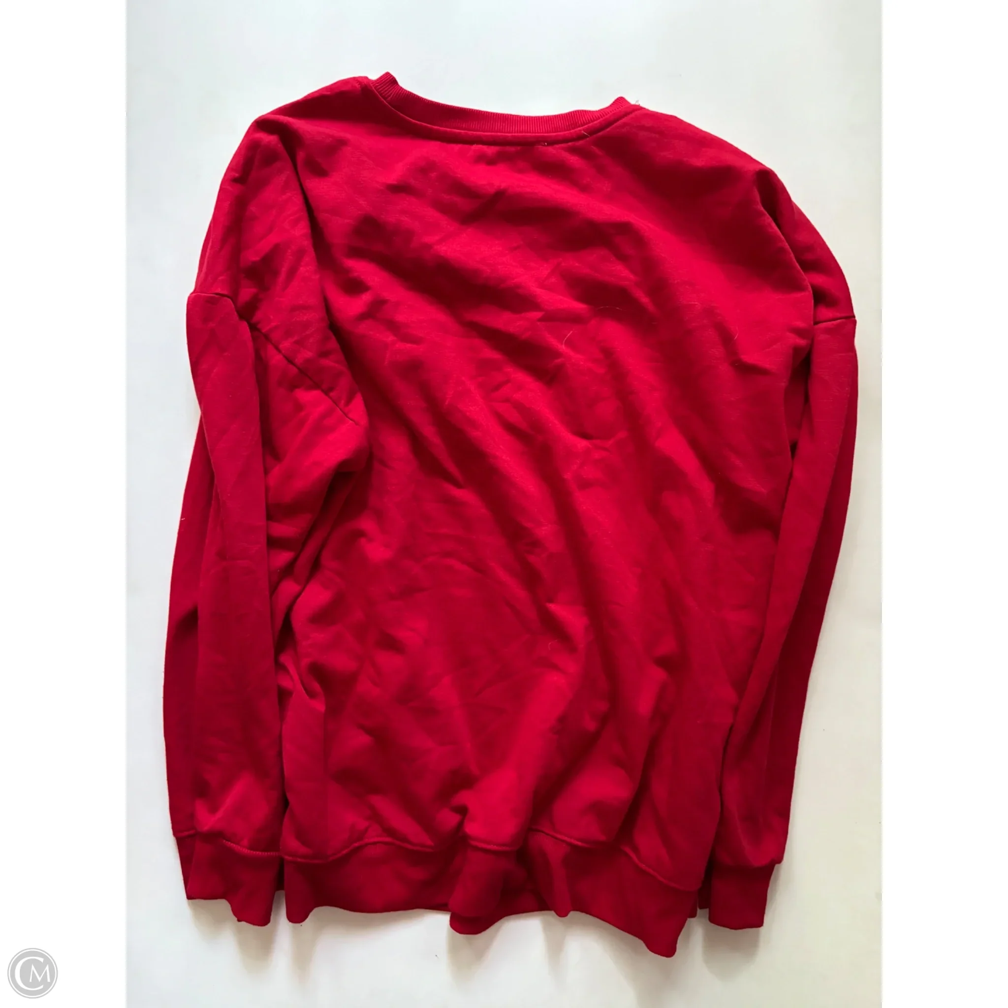 Sweatshirt Crewneck By Workshop In Red, Size: 2x - Image 2