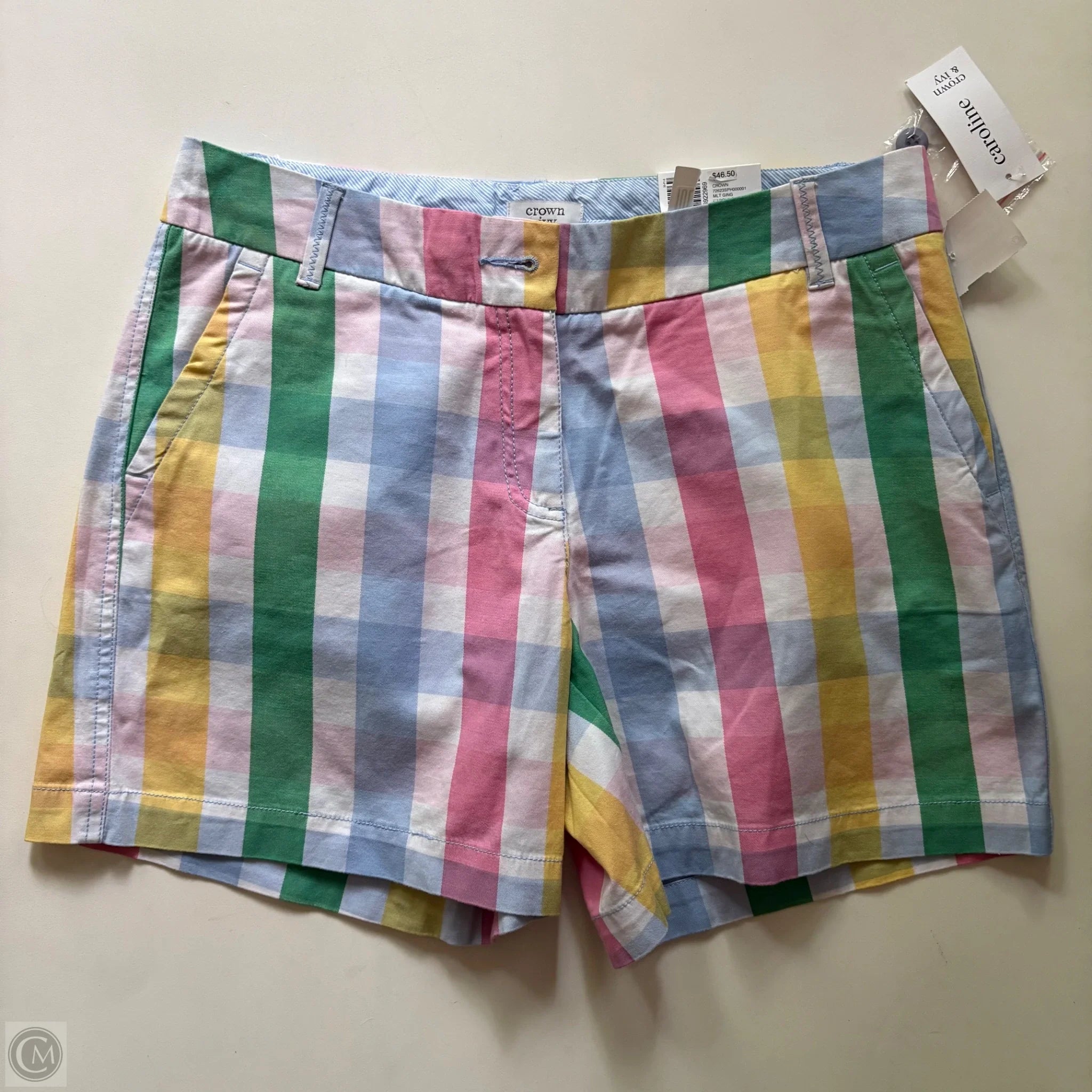 Shorts By Crown And Ivy In Plaid Pattern, Size: 4 - Image 1