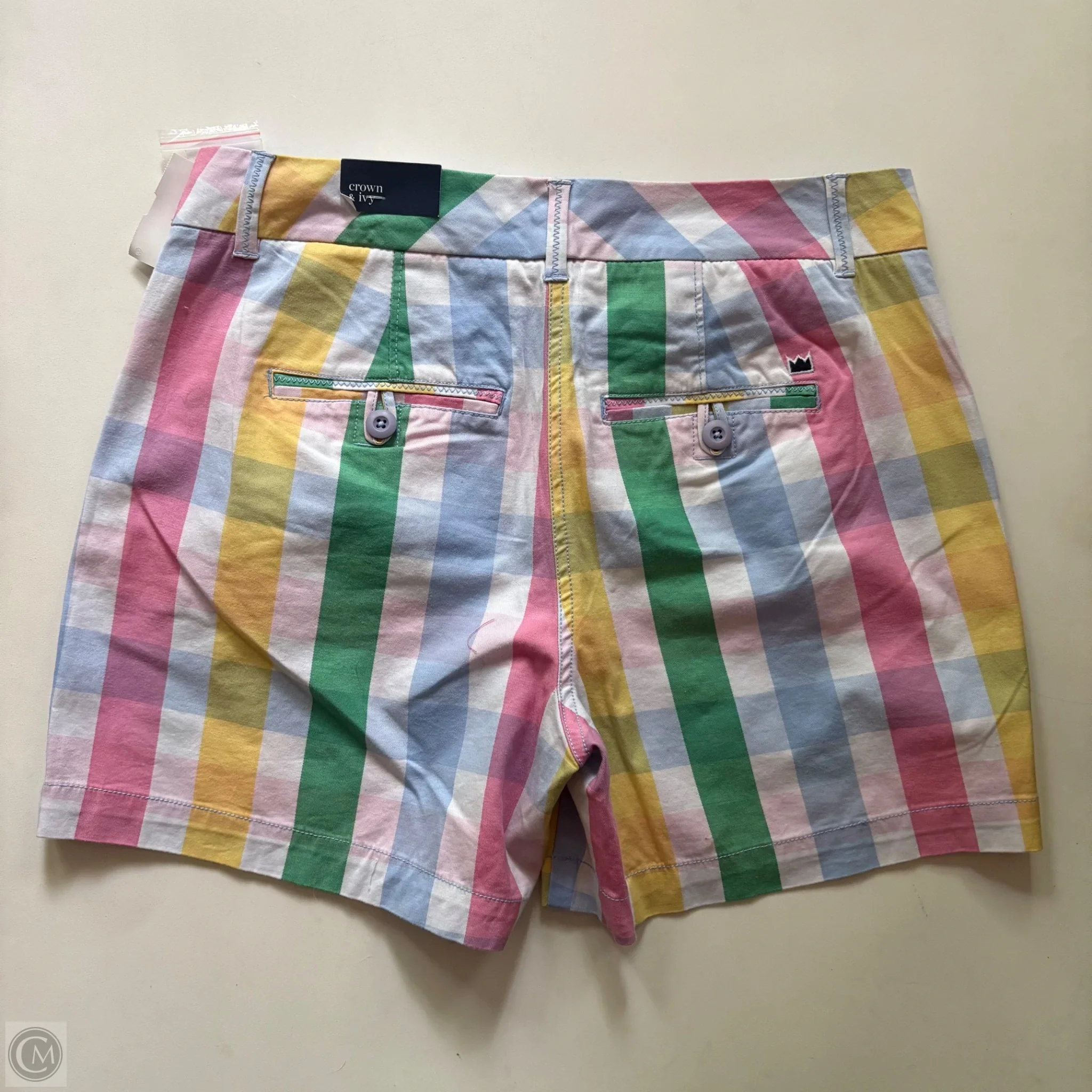 Shorts By Crown And Ivy In Plaid Pattern, Size: 4 - Image 2