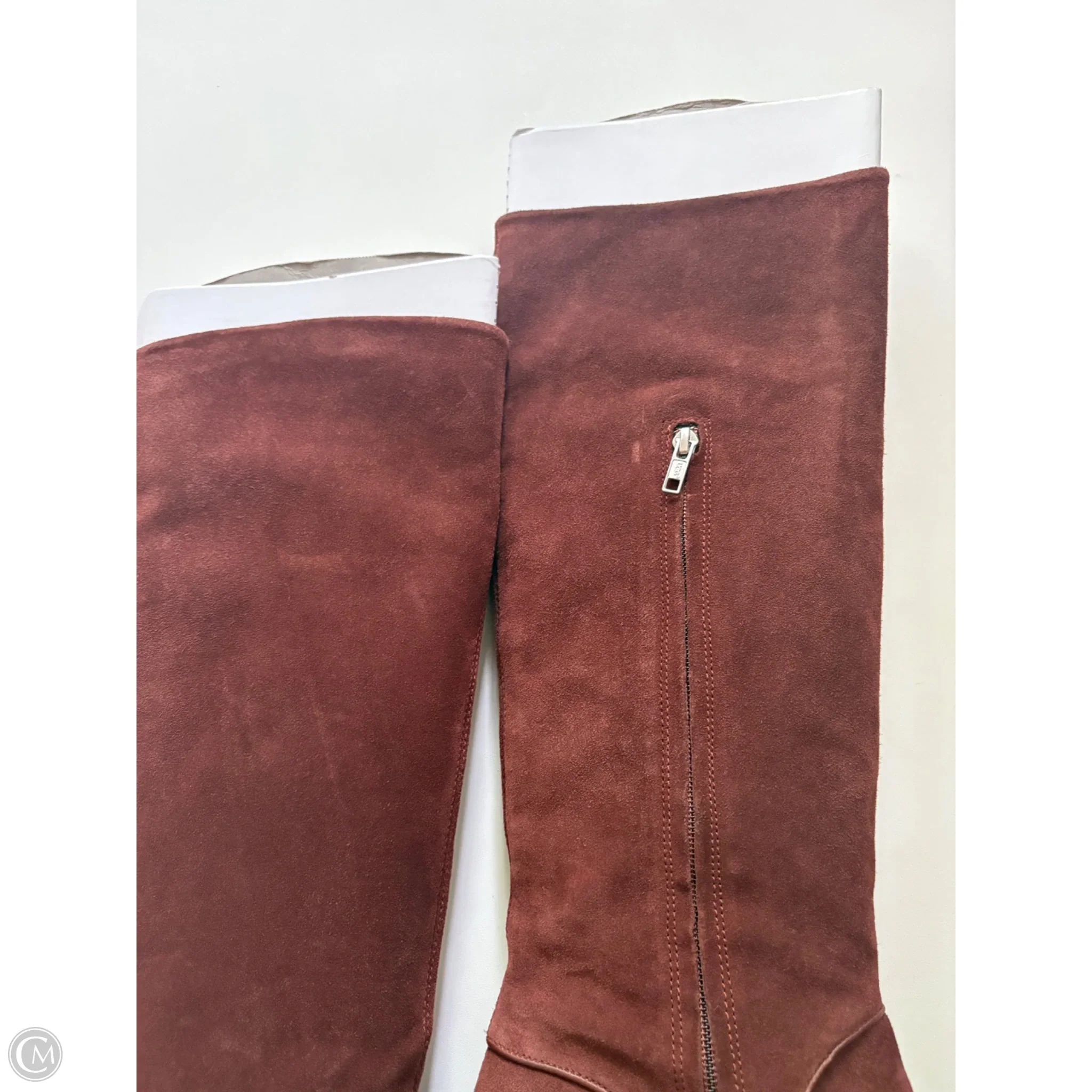 Boots Designer By Ugg In Brown, Size: 8.5 - Image 3