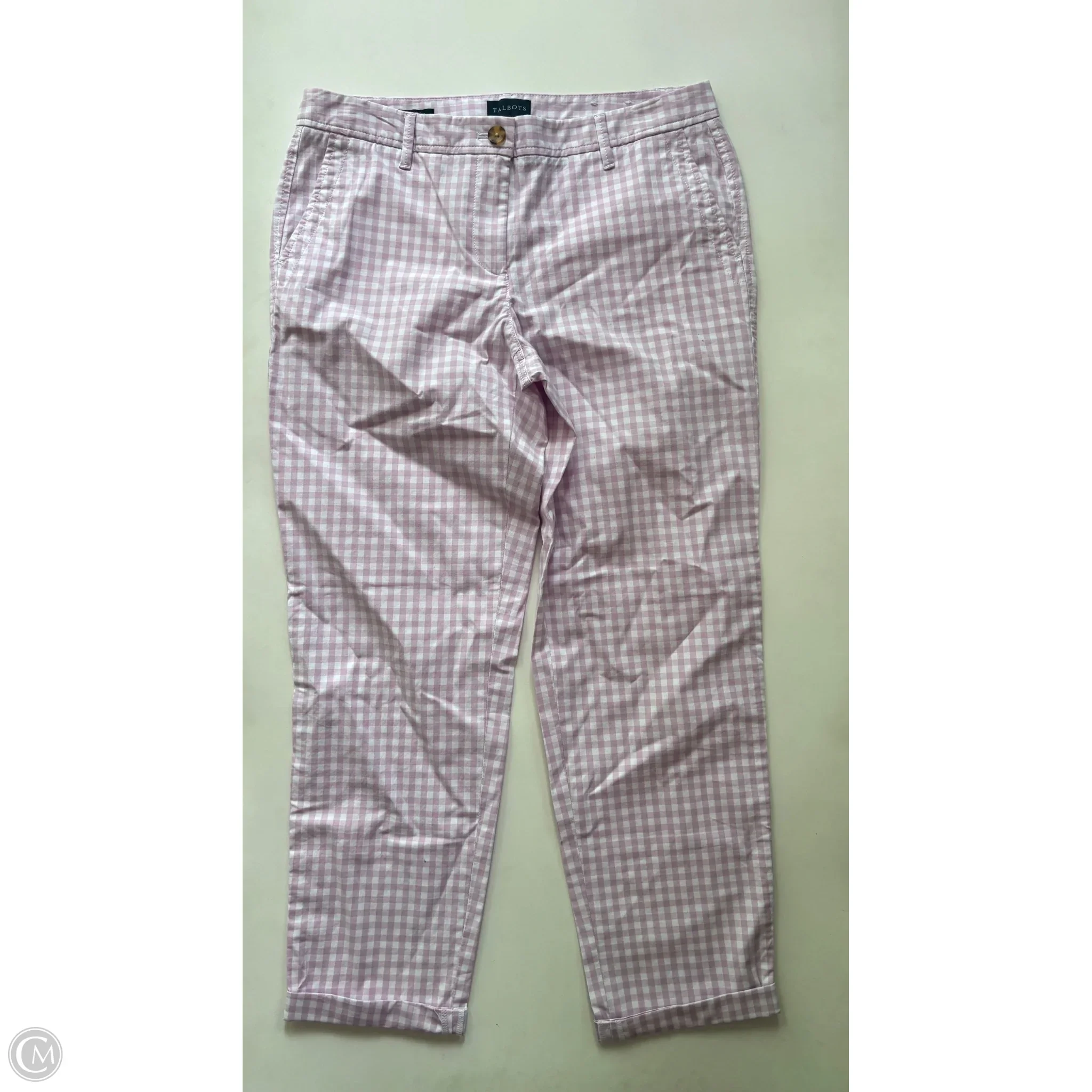 Pants Chinos & Khakis By Talbots In Checkered Pattern, Size: 4 - Image 1