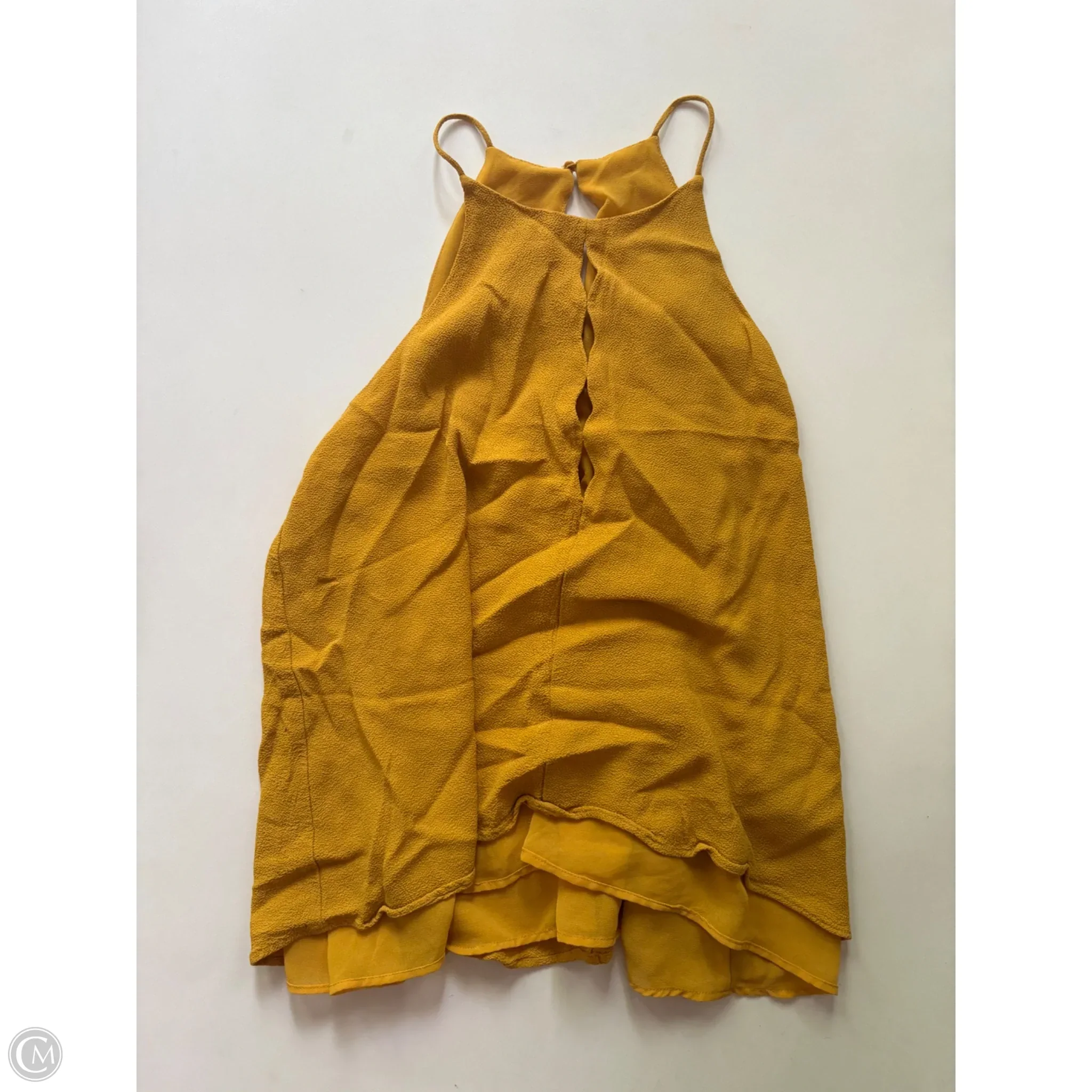Tank Top By Zara In Yellow, Size: M - Image 1