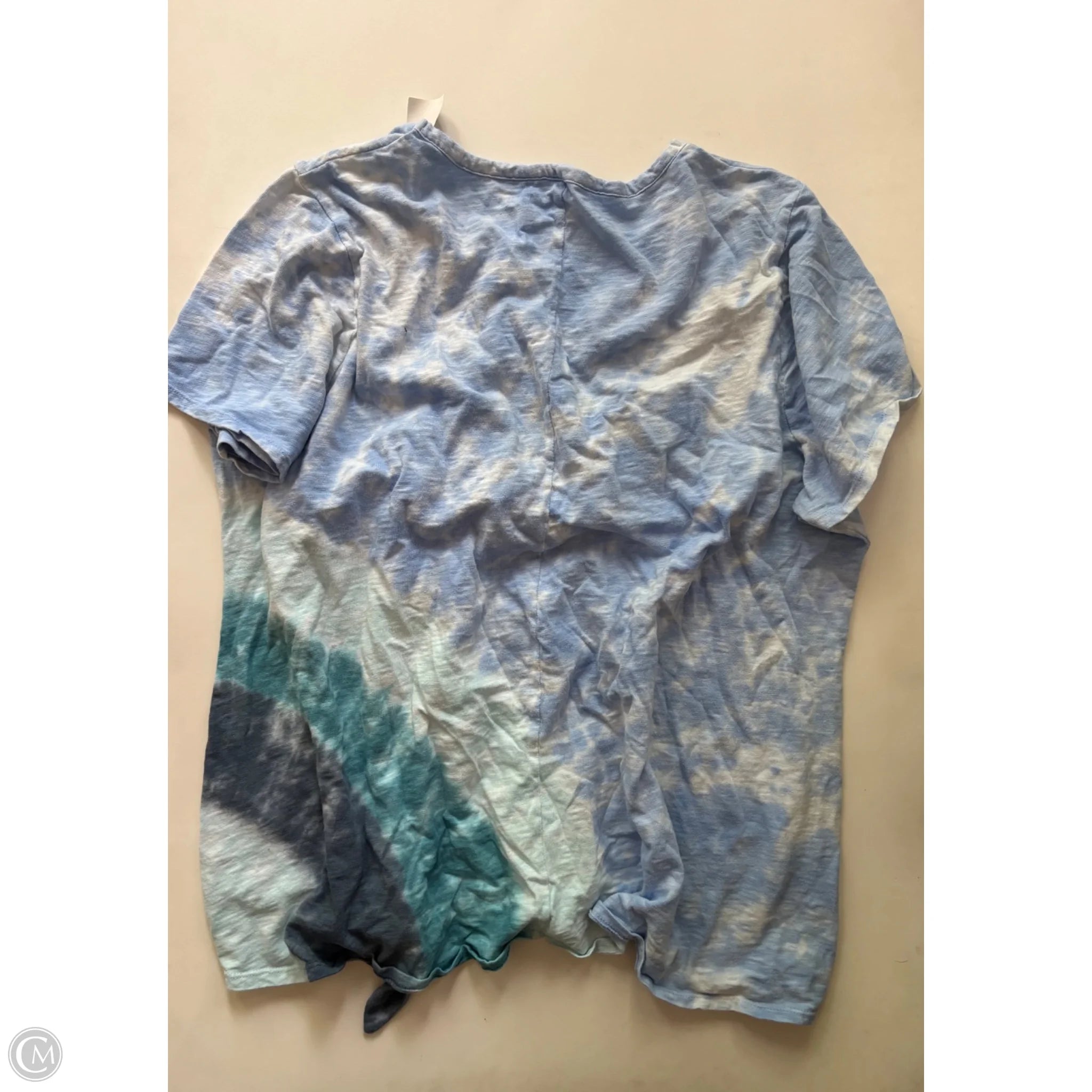 Top Short Sleeve By Lane Bryant In Blue, Size: 1x - Image 2