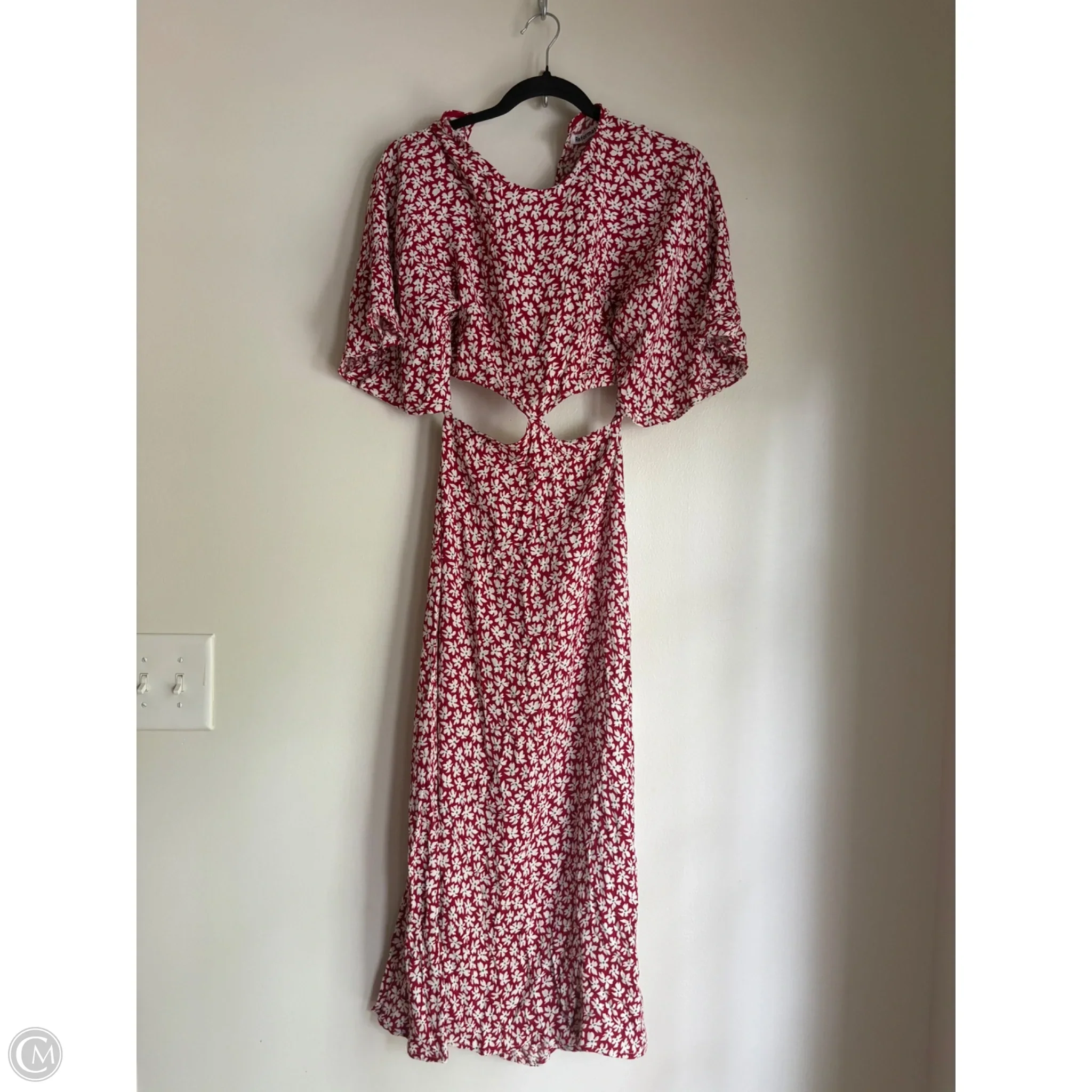 Dress Party Long By Reformation In Floral Print, Size: Xs - Image 1