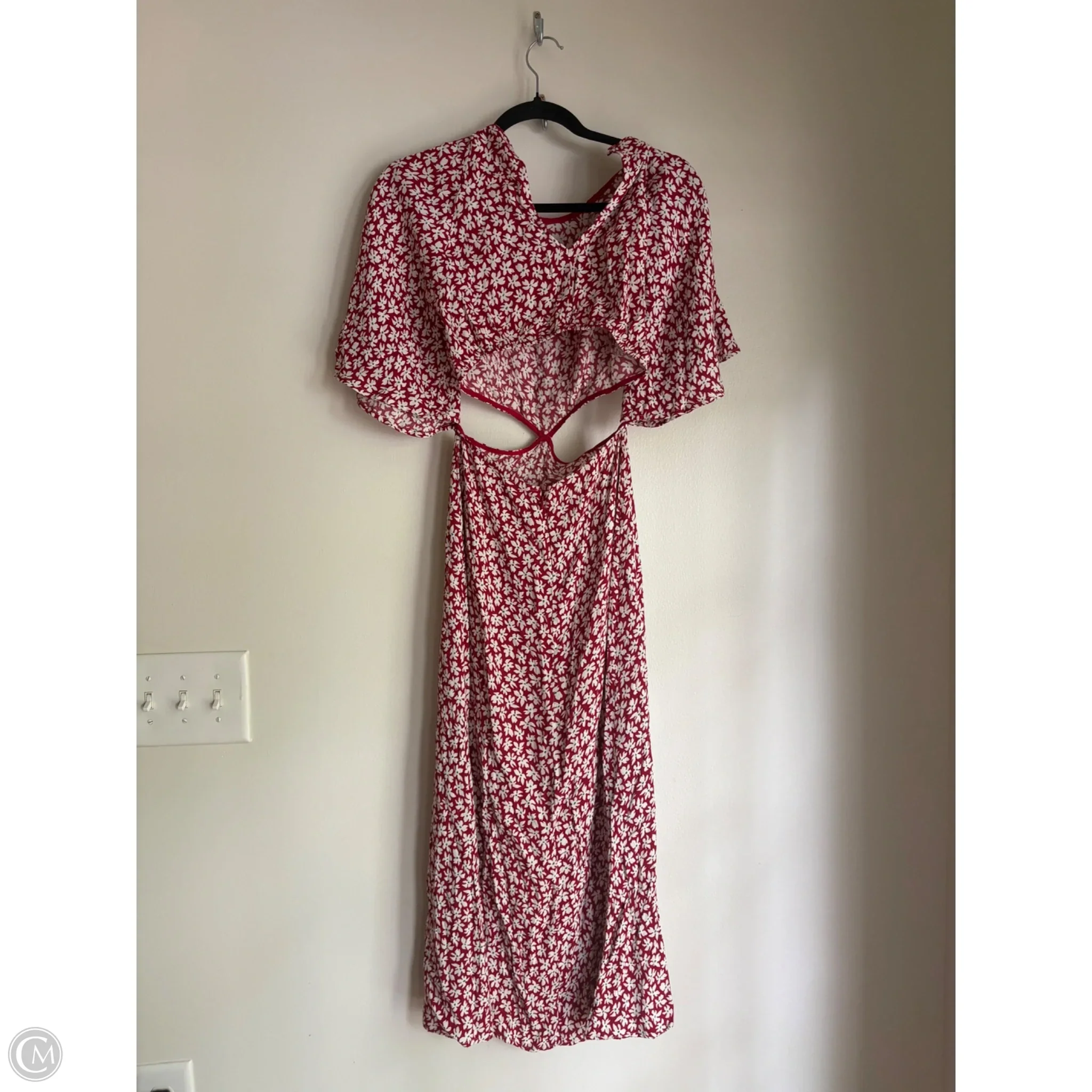 Dress Party Long By Reformation In Floral Print, Size: Xs - Image 2