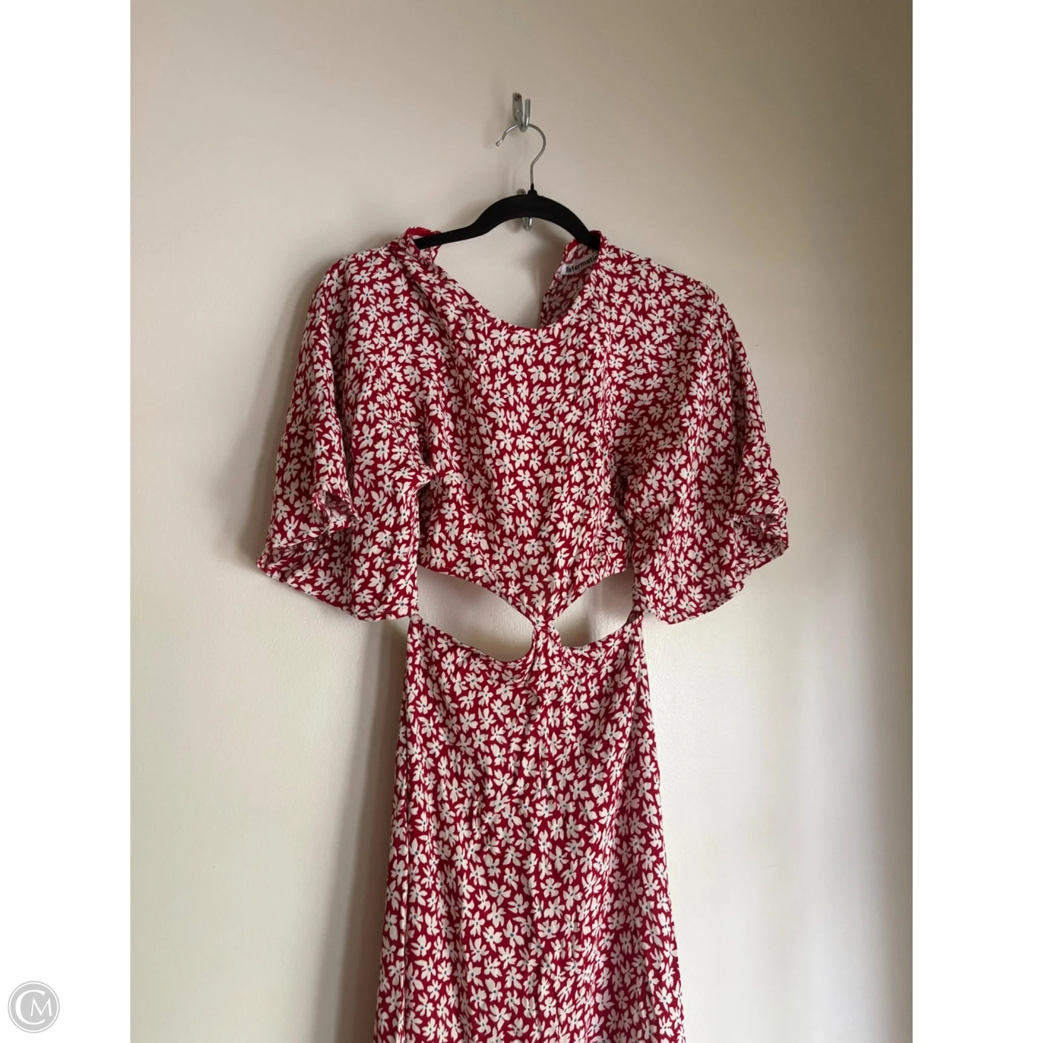 Dress Party Long By Reformation In Floral Print, Size: Xs - Image 3