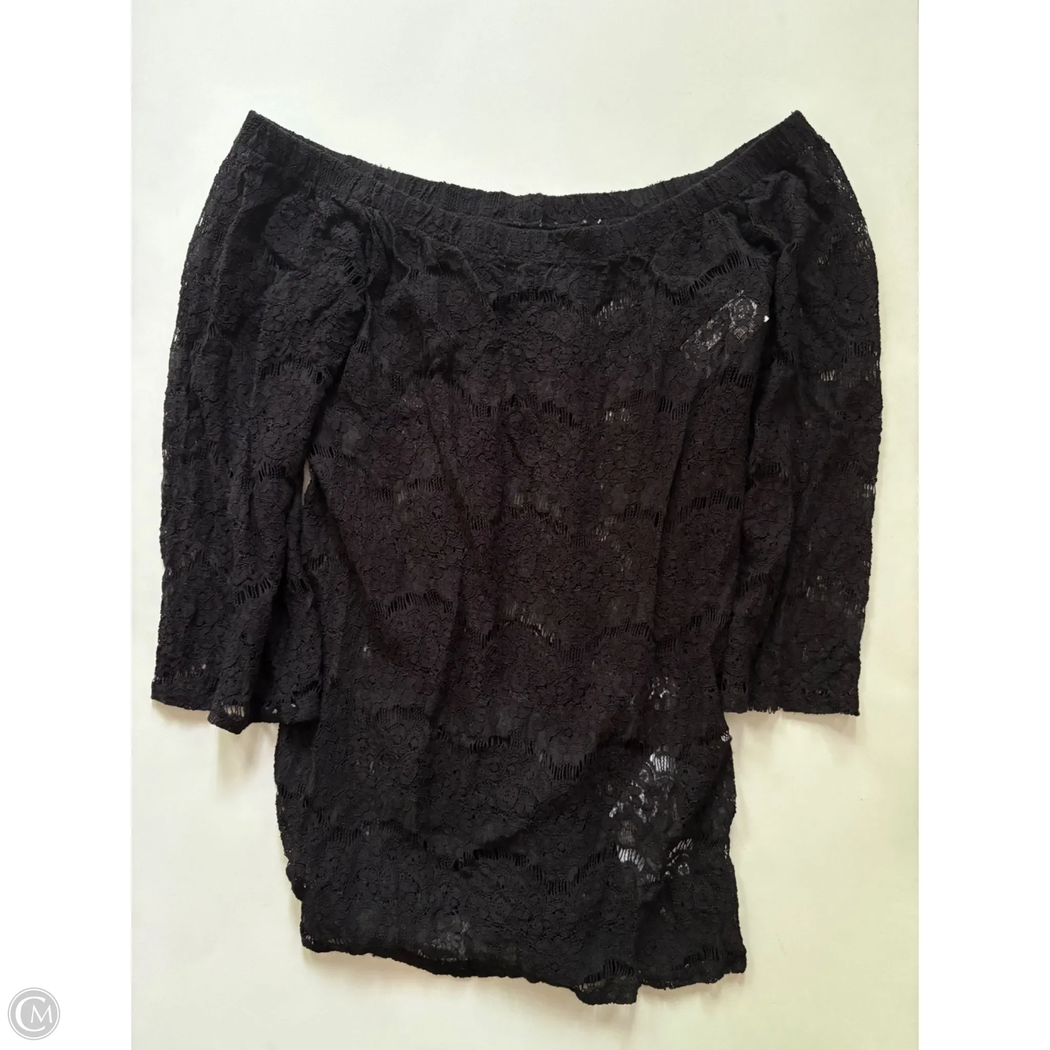 Top Long Sleeve By Reformation In Black, Size: S - Image 1
