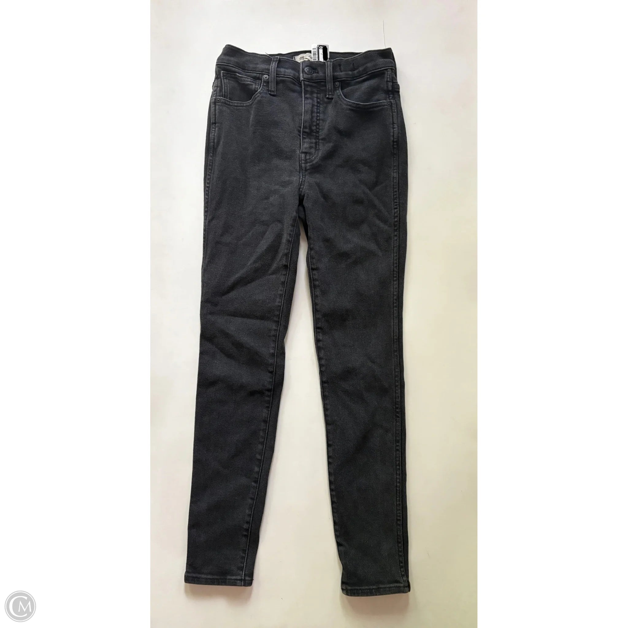 Jeans Straight By Madewell In Black, Size: 4 - Image 1
