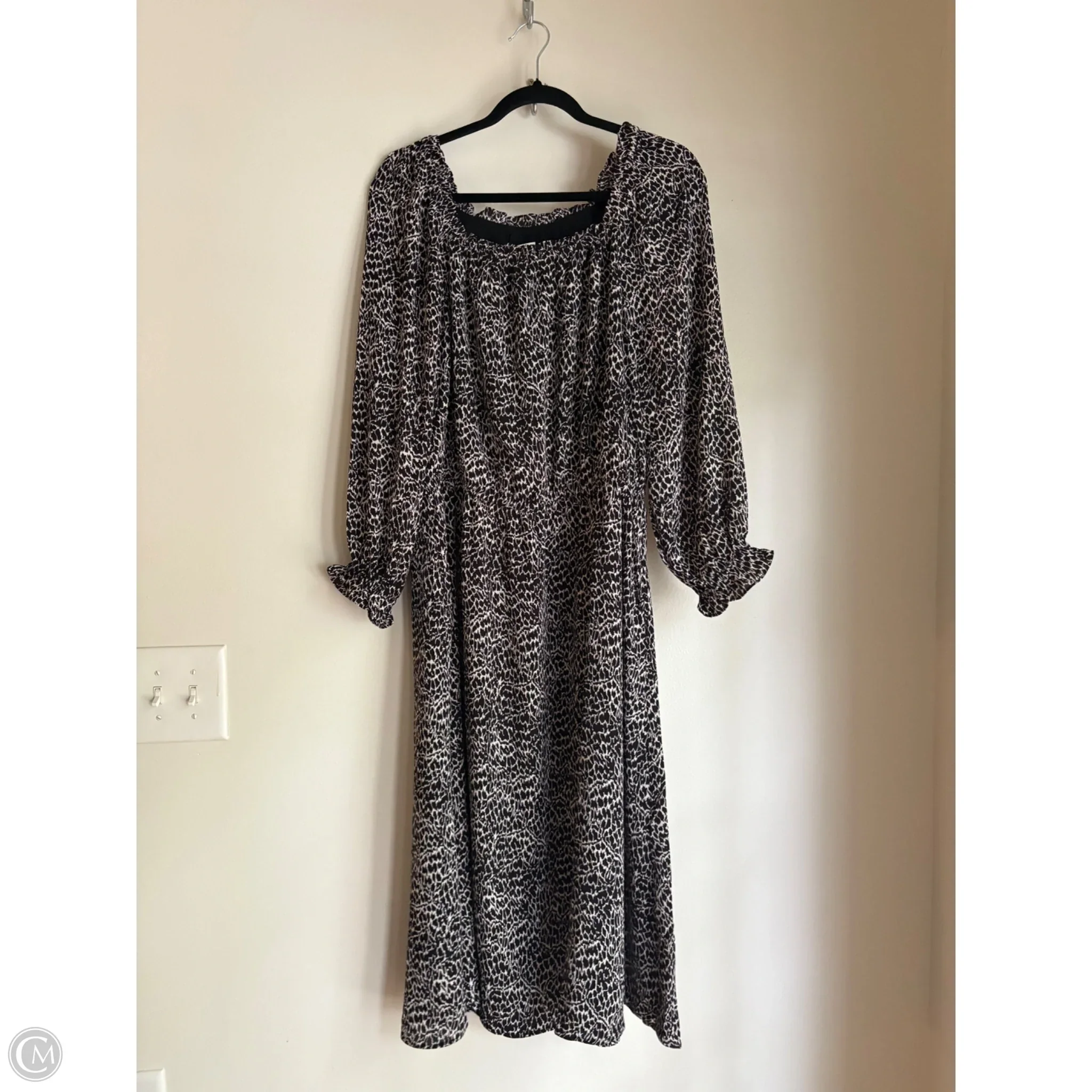 Dress Work By Talbots In Animal Print, Size: L - Image 1