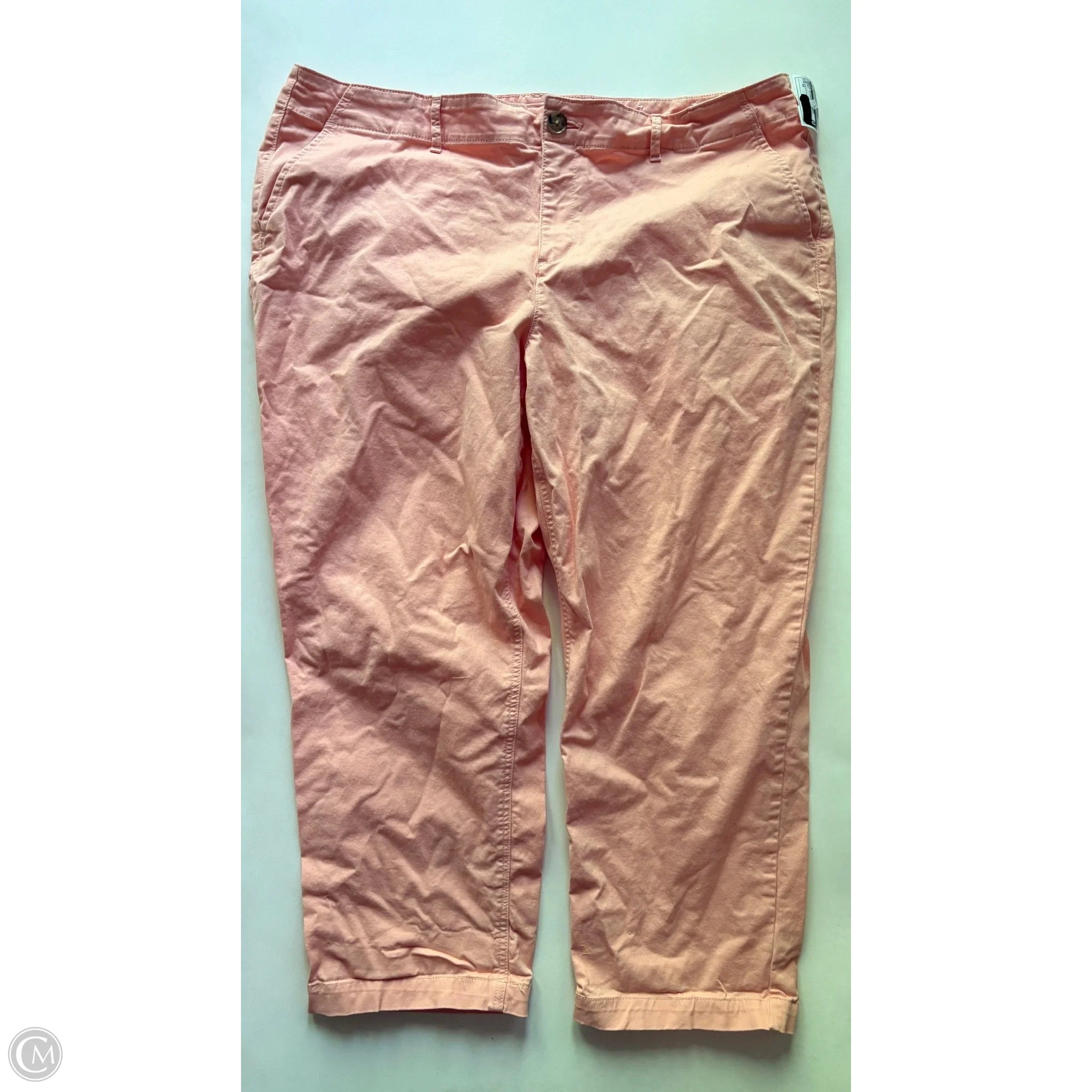 Pants Chinos & Khakis By Loft In Peach, Size: 18 - Image 1