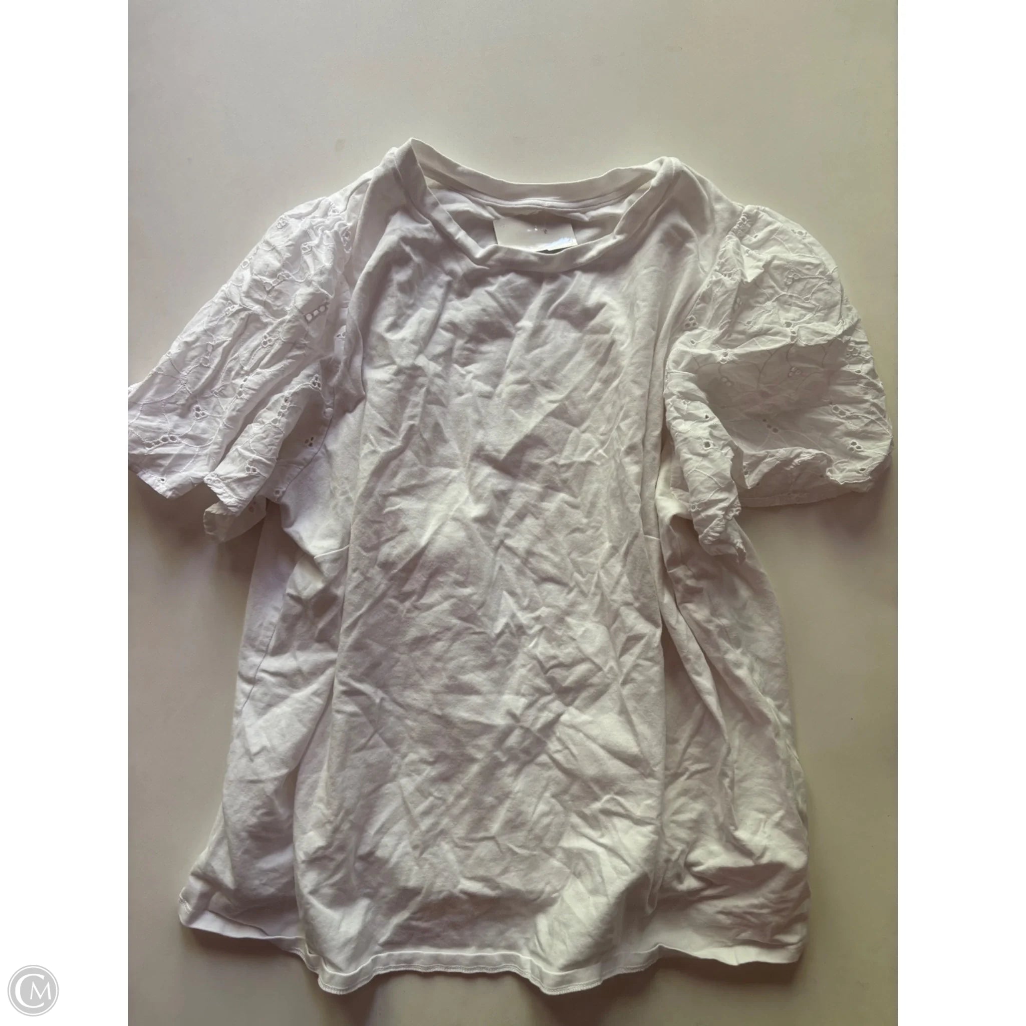 Top Short Sleeve By A New Day In White, Size: 2x - Image 1
