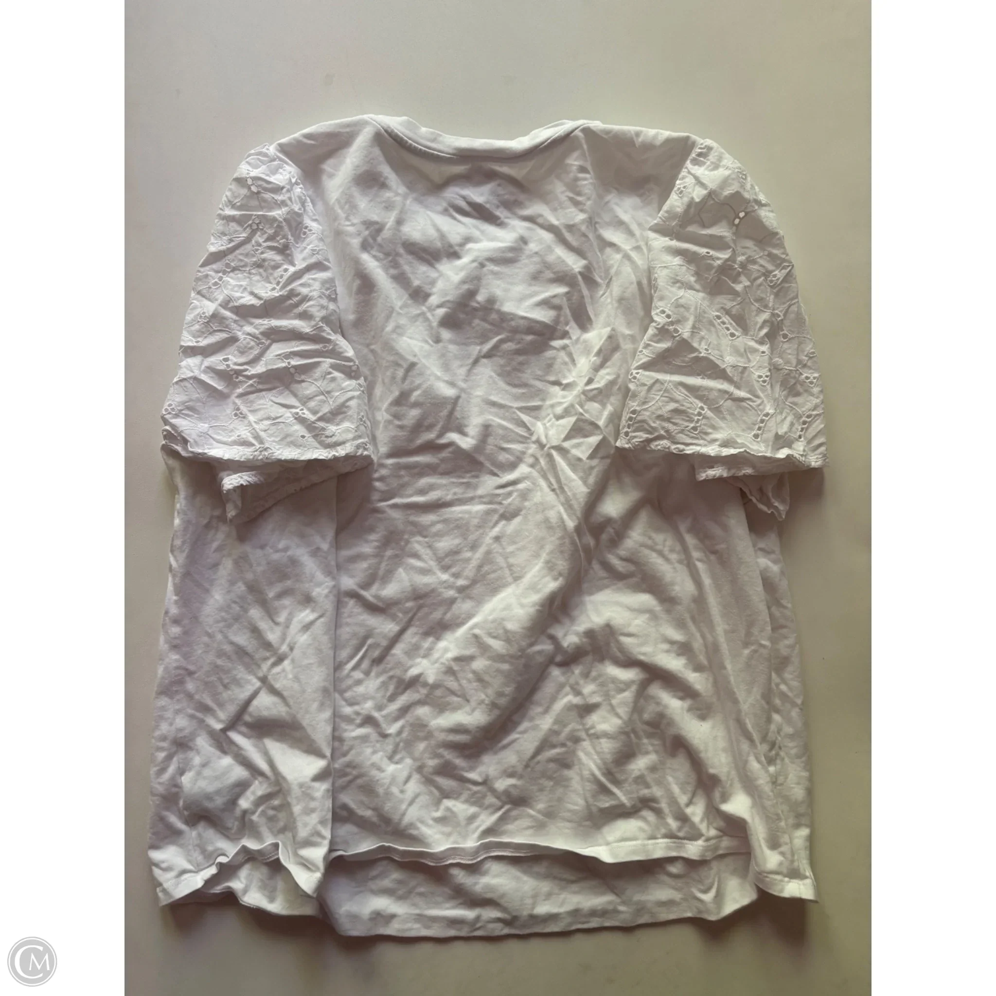 Top Short Sleeve By A New Day In White, Size: 2x - Image 2