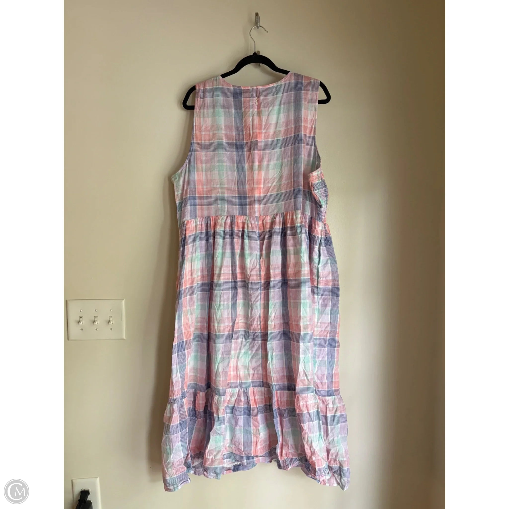 Dress Casual Maxi By J. Crew In Multi-colored, Size: 3x - Image 2