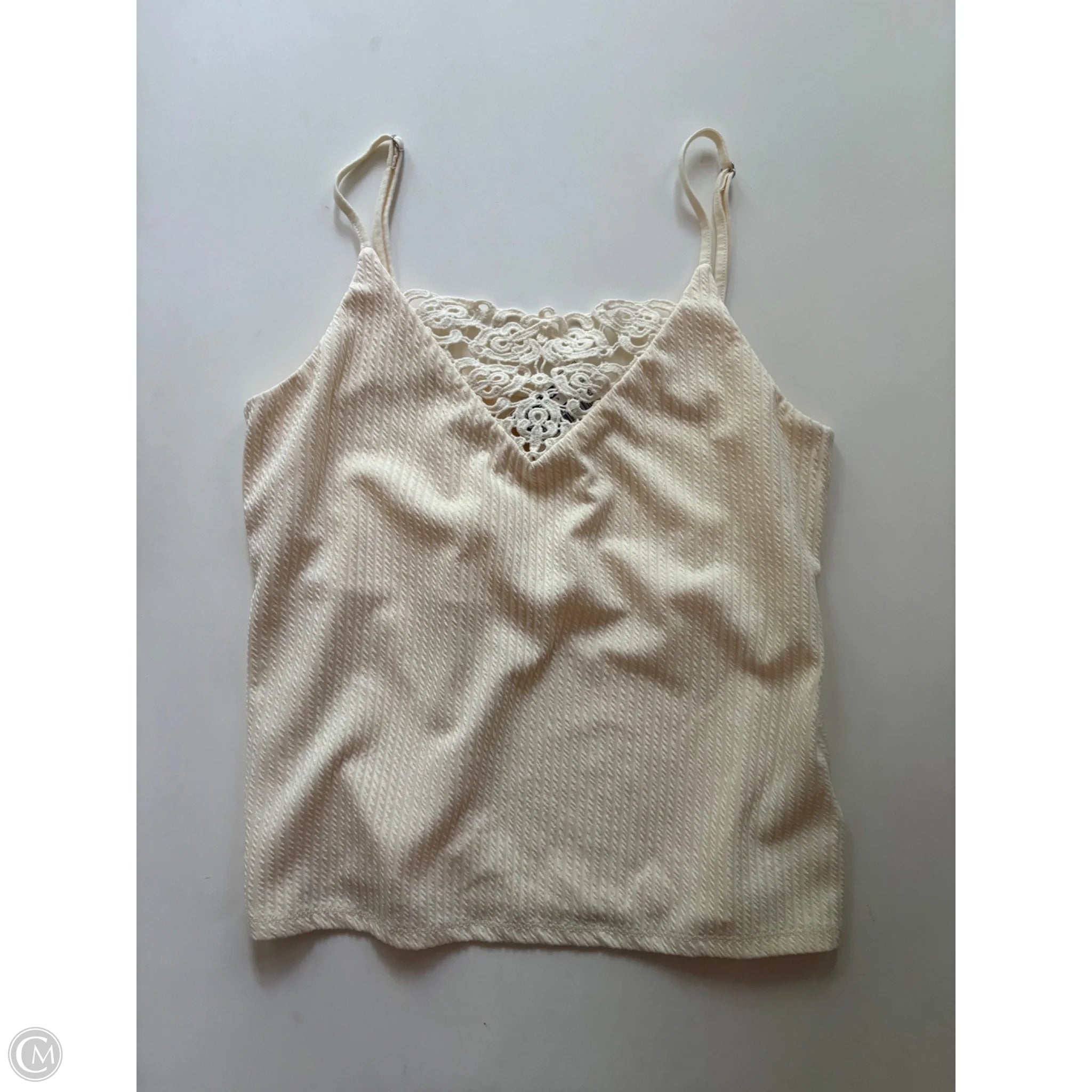 Tank Top By Shyanne In Cream, Size: L - Image 1