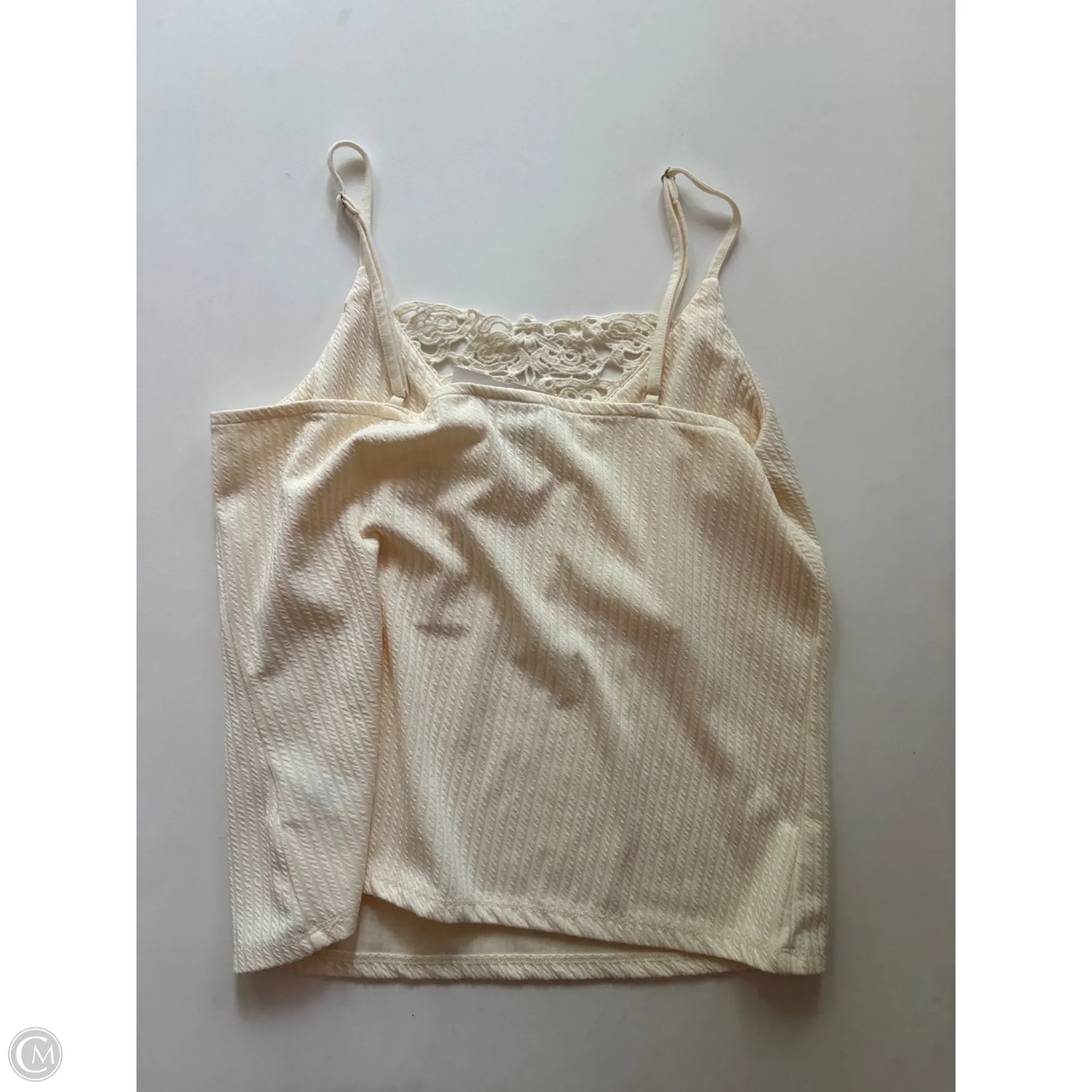 Tank Top By Shyanne In Cream, Size: L - Image 2