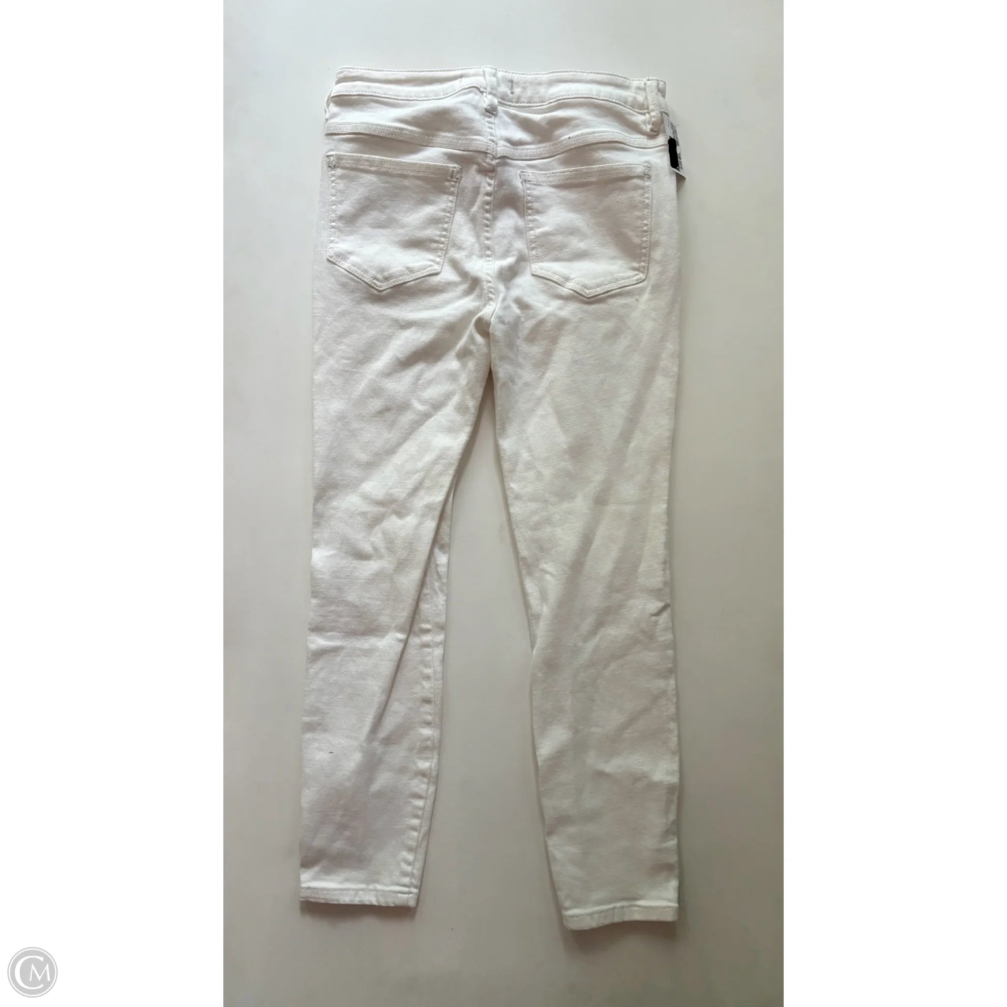 Jeans Skinny By Free People In White, Size: 4 - Image 2
