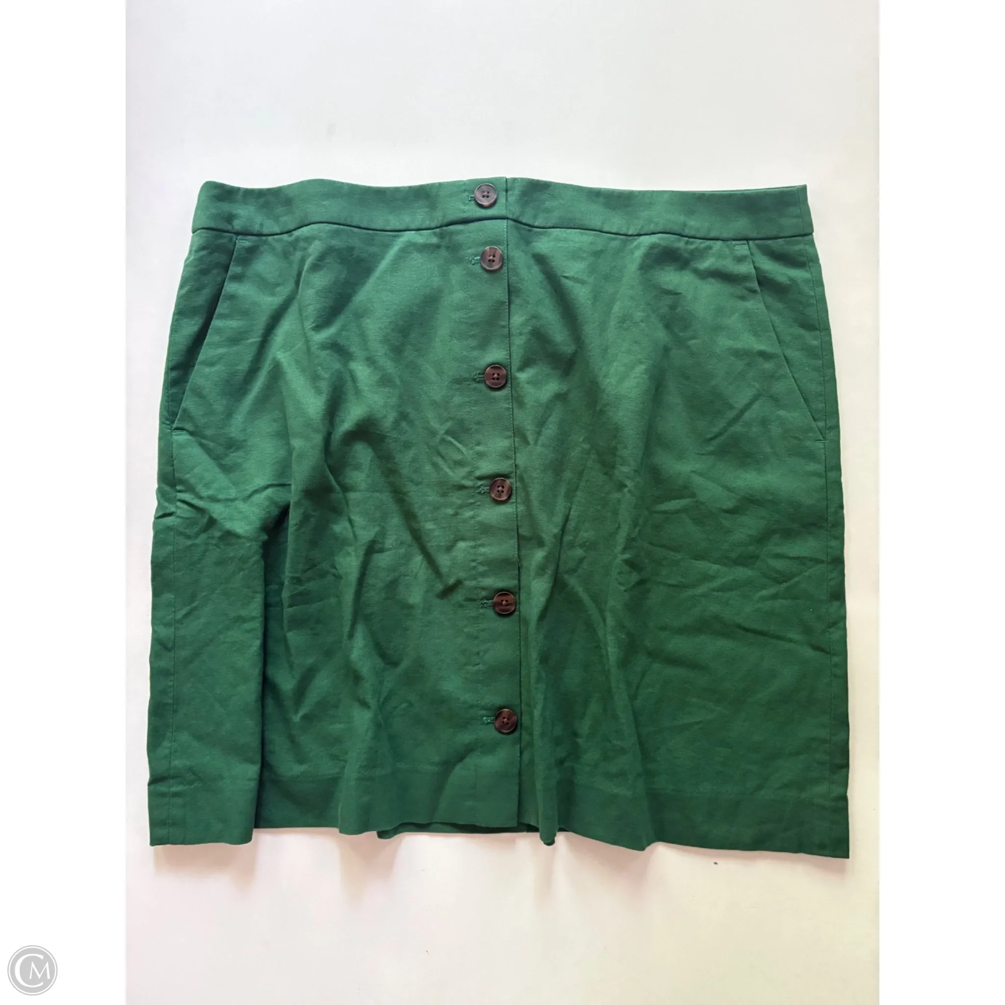 Skirt Mini & Short By J. Crew In Green, Size: 16 - Image 1