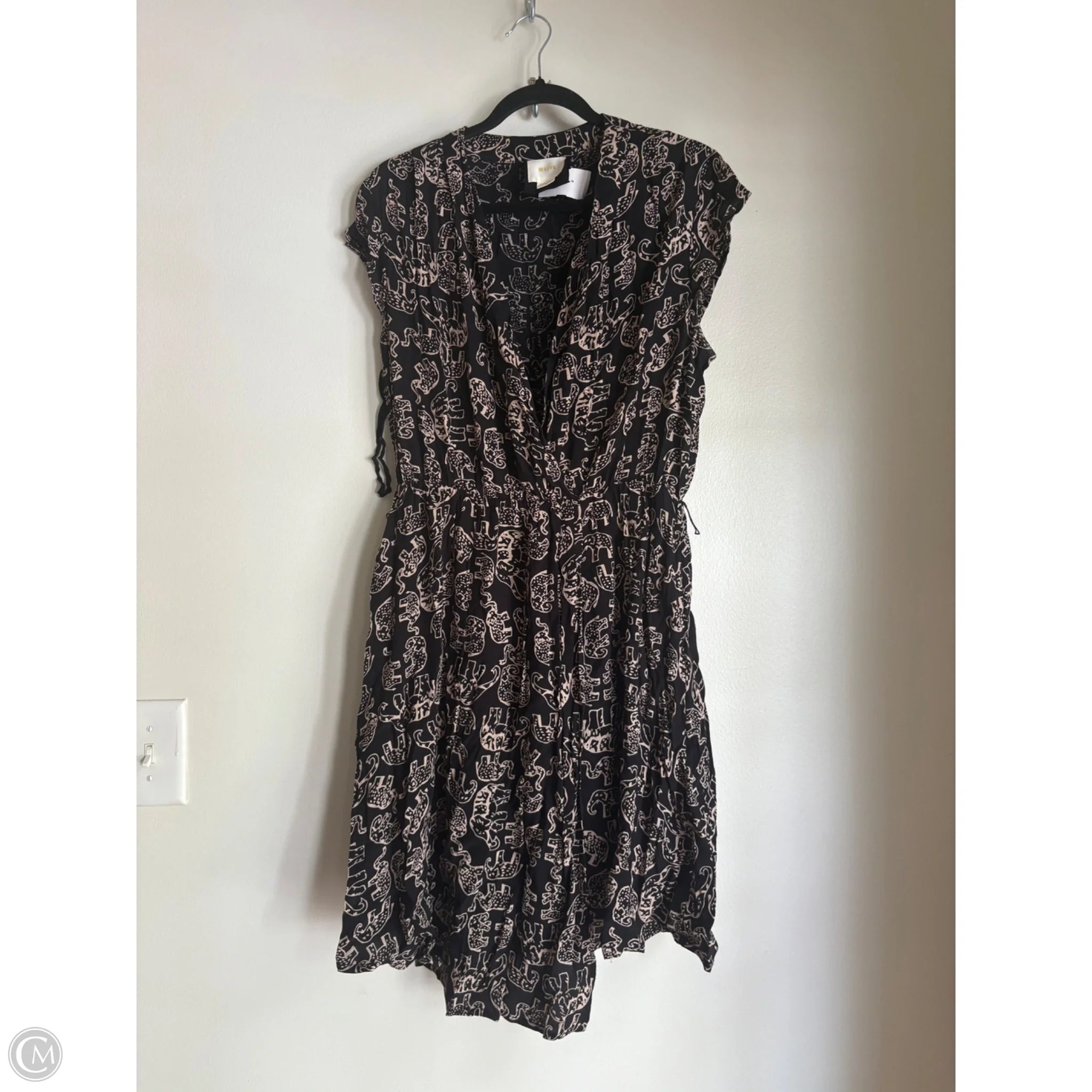 Dress Work By Maeve In Black & Brown, Size: M - Image 1