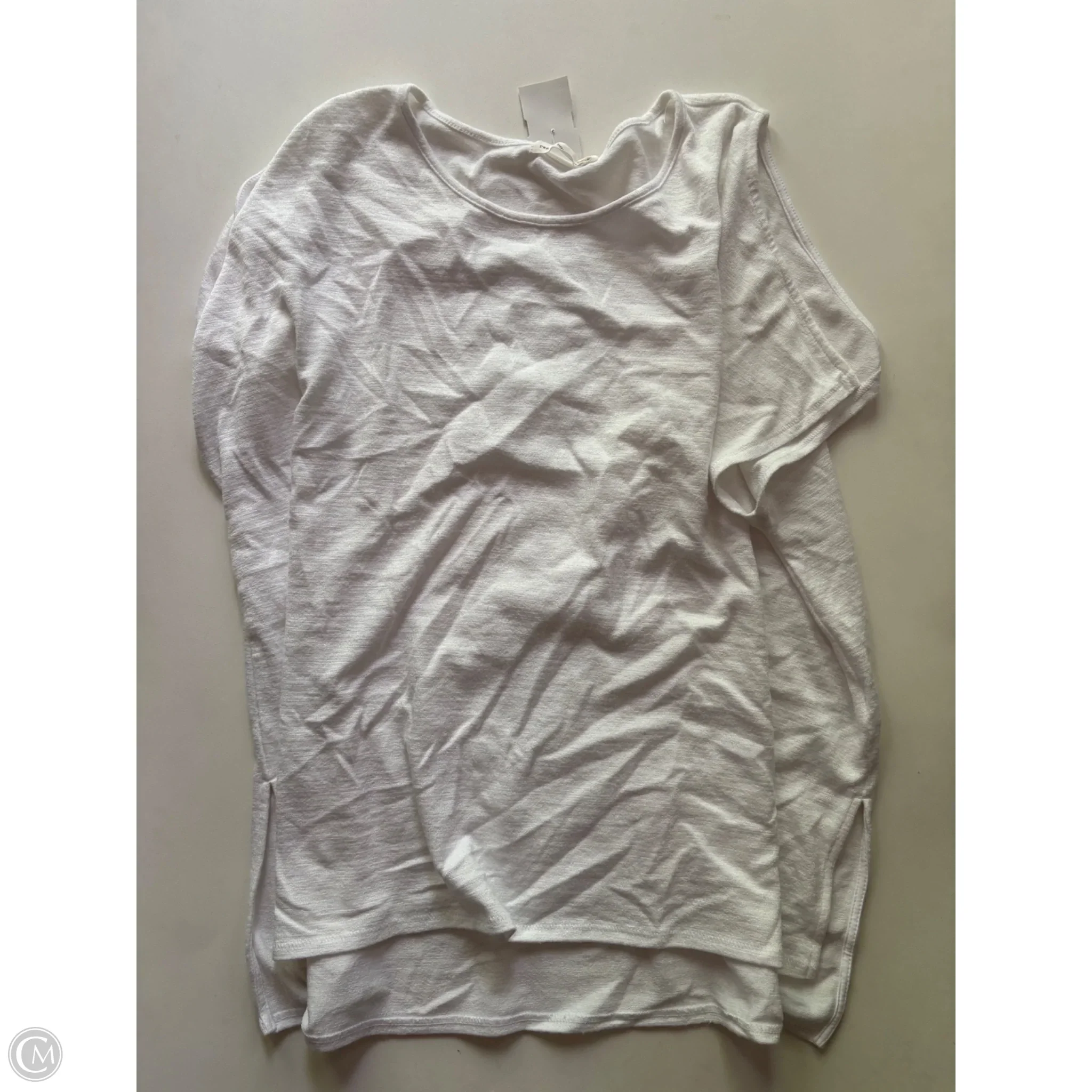 Top Short Sleeve By Rag And Bone In White, Size: M - Image 1
