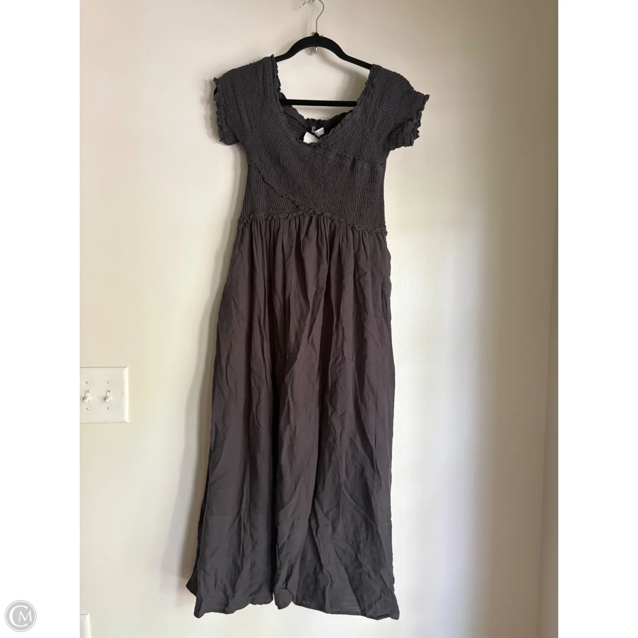 Dress Casual Maxi By Miou In Grey, Size: S - Image 1