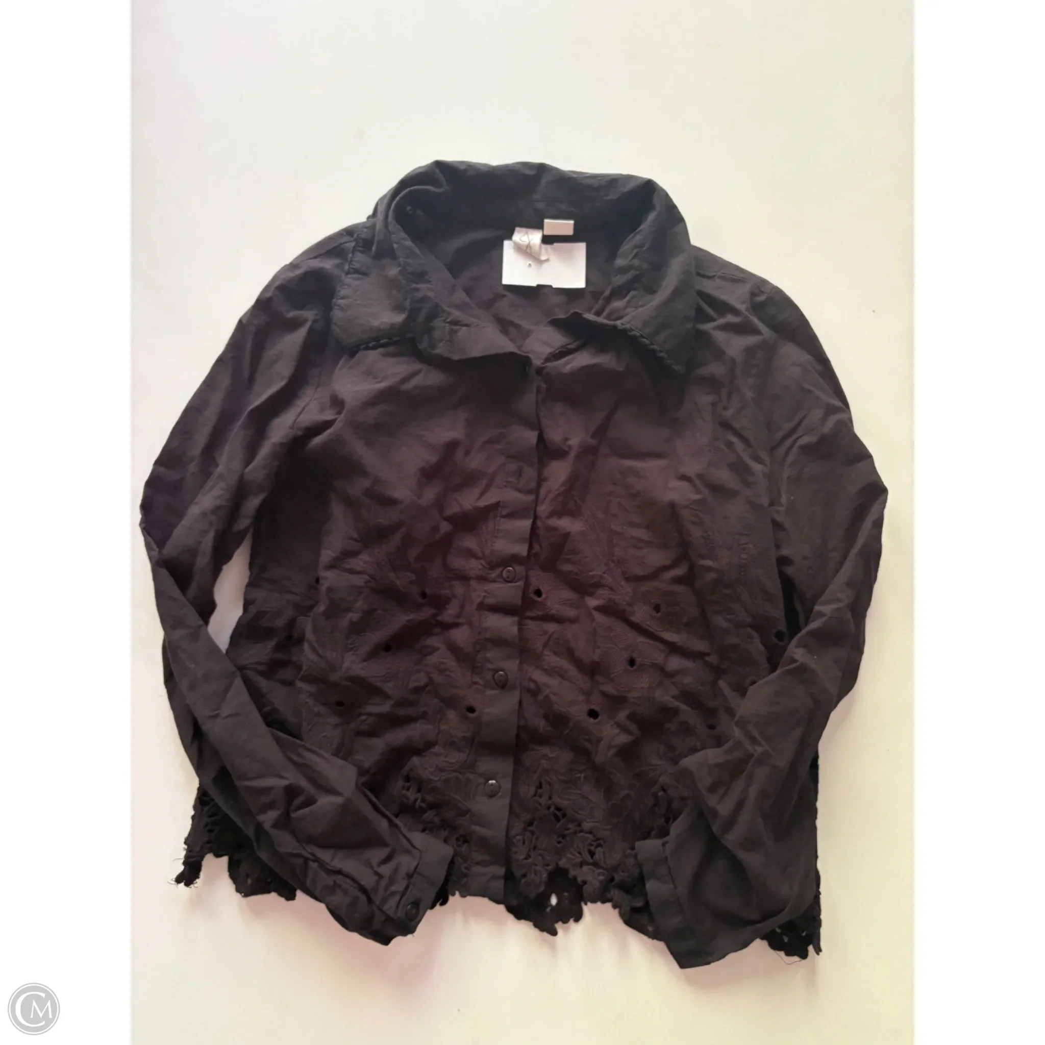 Top Long Sleeve By Joie In Black, Size: S - Image 1
