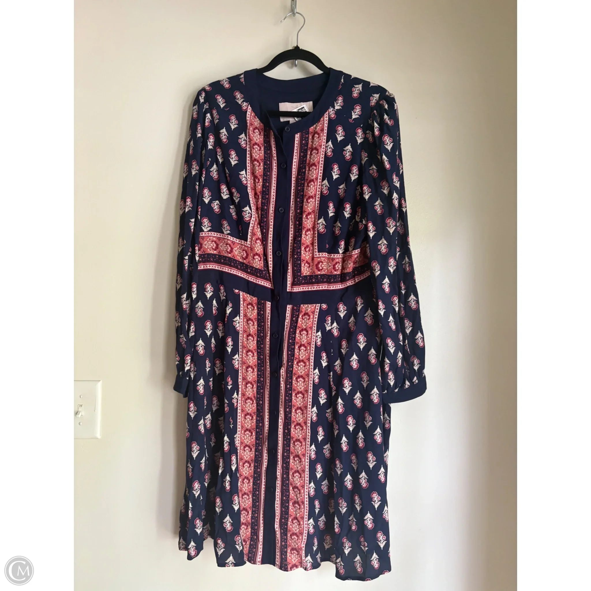 Dress Work By Gal Meets Glam In Navy, Size: Xl - Image 1