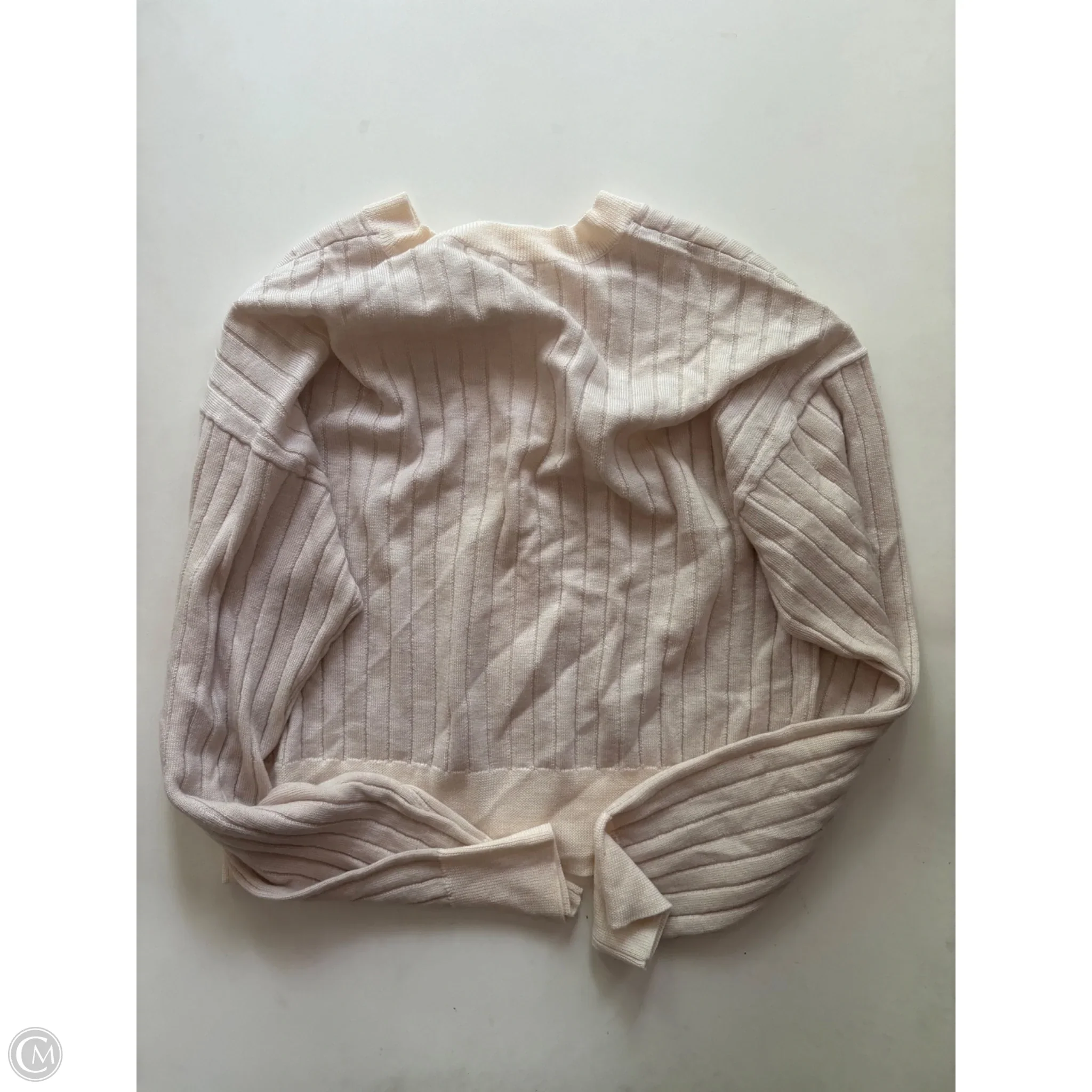 Sweater Cardigan By Rag And Bone In Cream, Size: L - Image 2