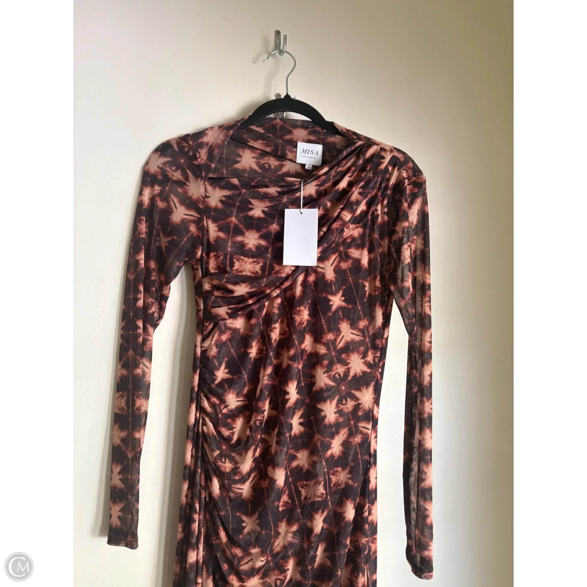 Dress Party Long By Misia In Animal Print, Size: S - Image 3
