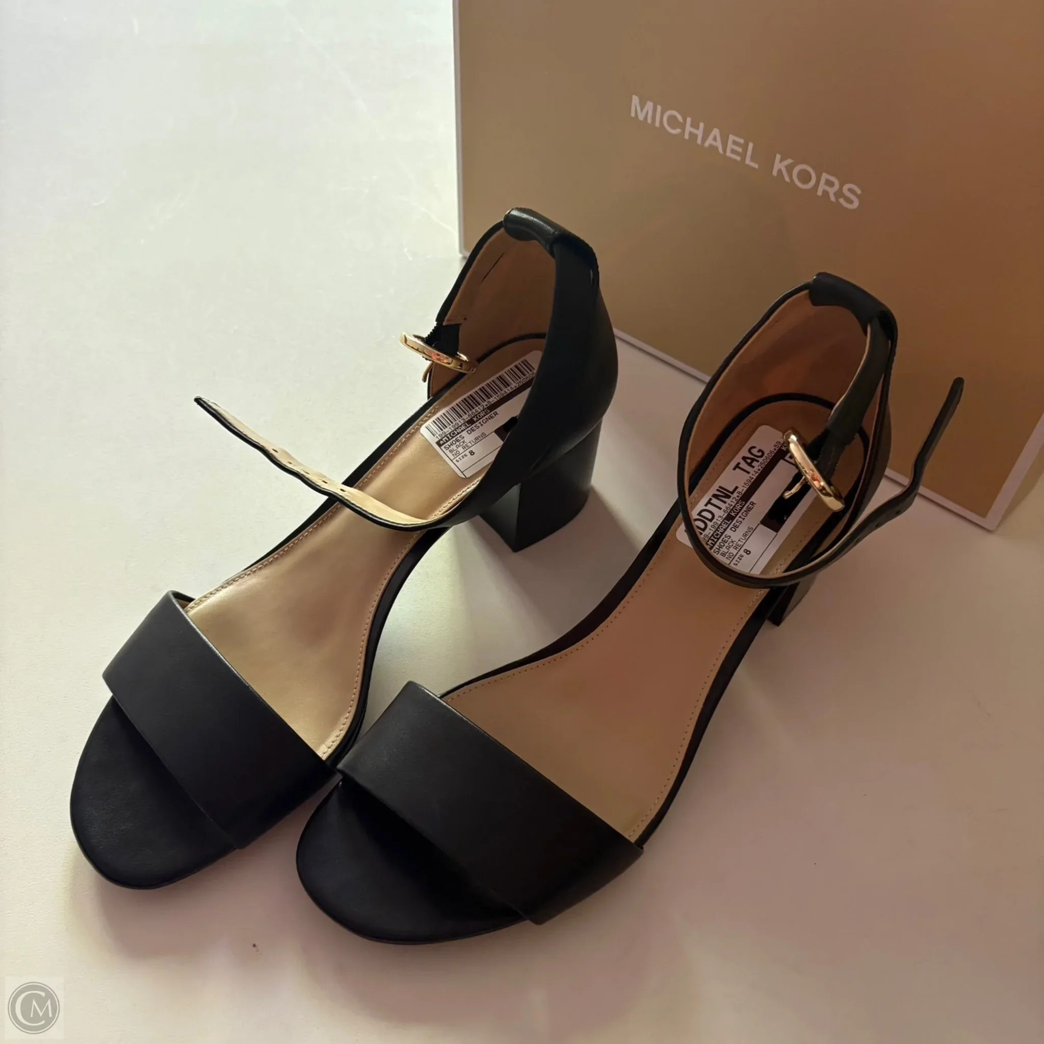 Shoes Designer By Michael Kors In Black, Size: 8 - Image 1