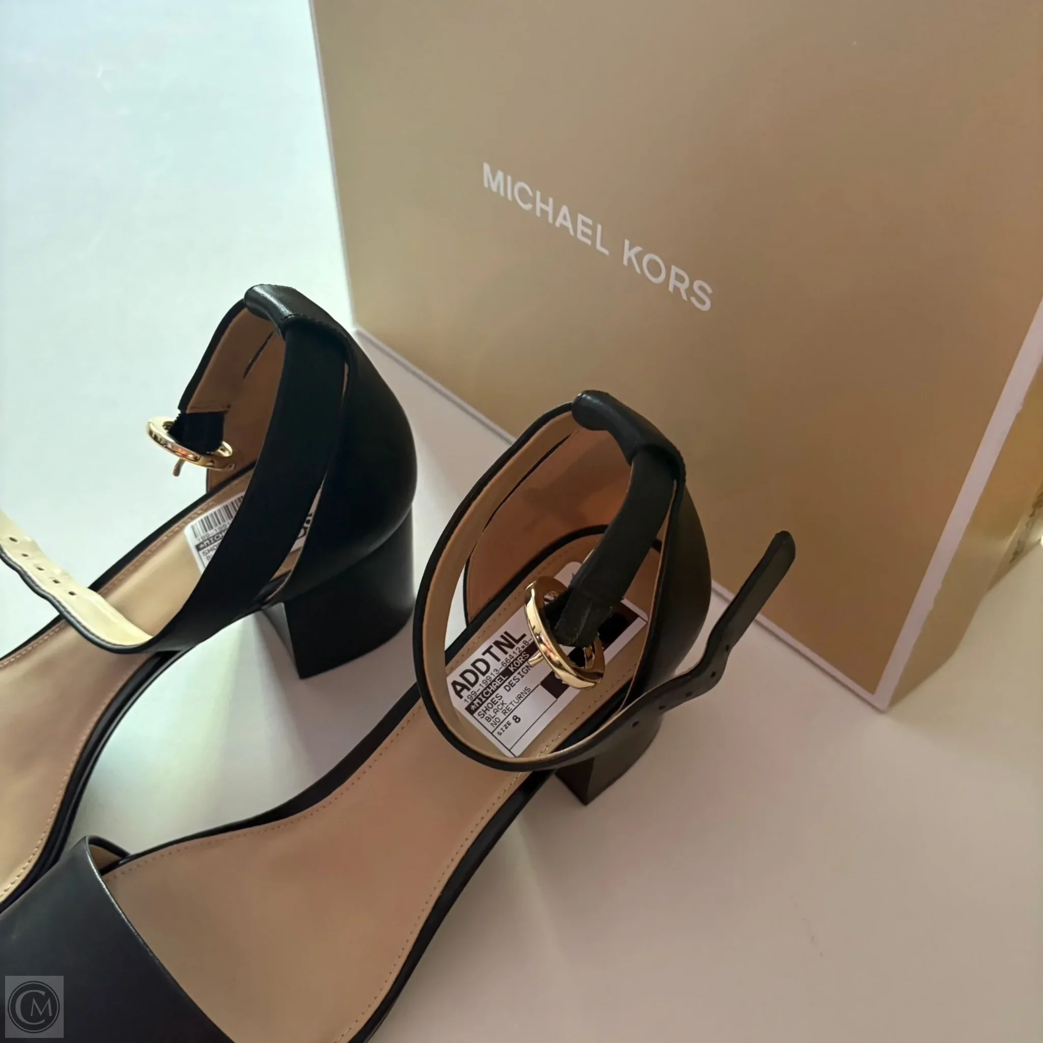 Shoes Designer By Michael Kors In Black, Size: 8 - Image 3