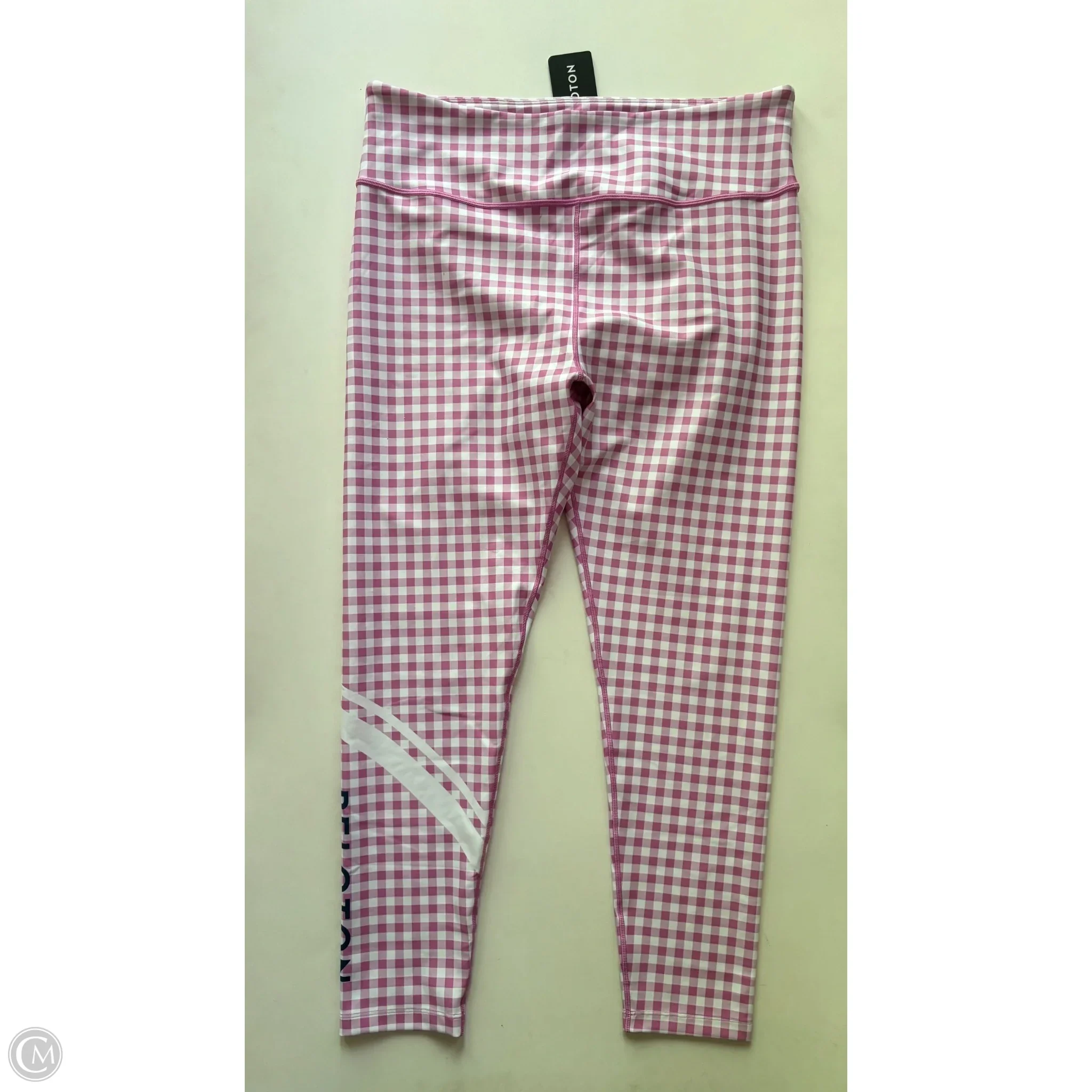 Athletic Leggings By Pendleton In Checkered Pattern, Size: 2x - Image 1