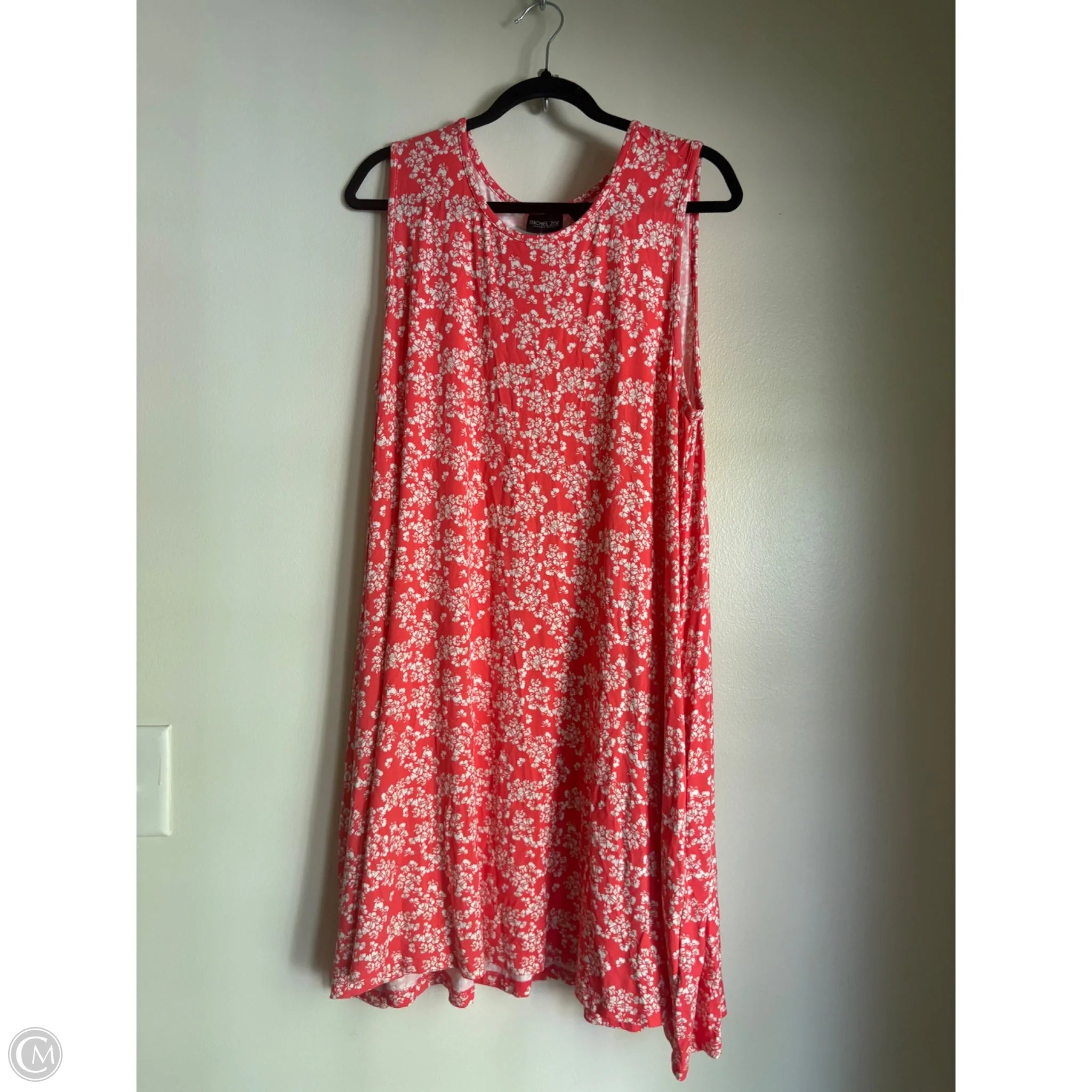Dress Casual Midi By Rachel Zoe In Orange, Size: 1x - Image 1