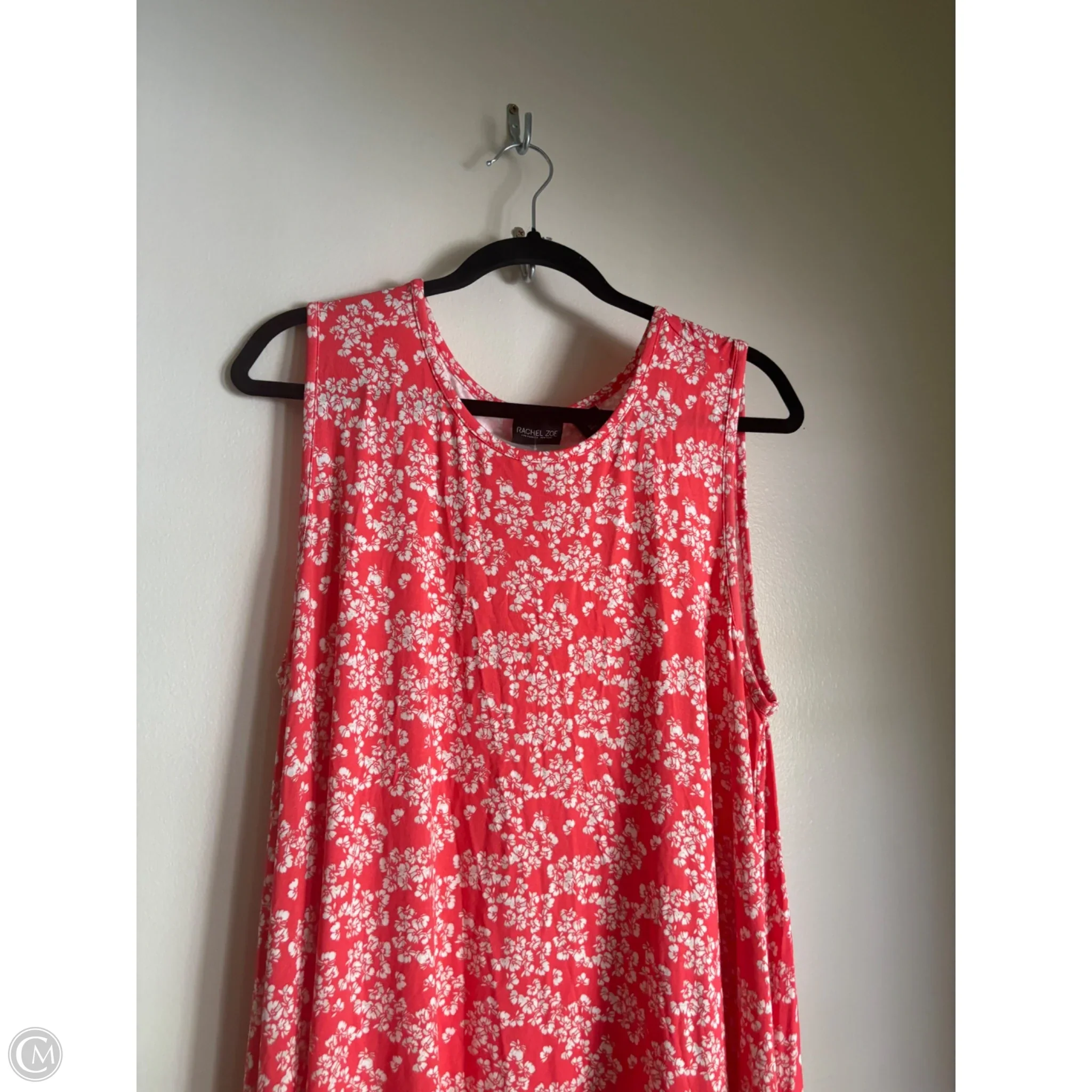 Dress Casual Midi By Rachel Zoe In Orange, Size: 1x - Image 3
